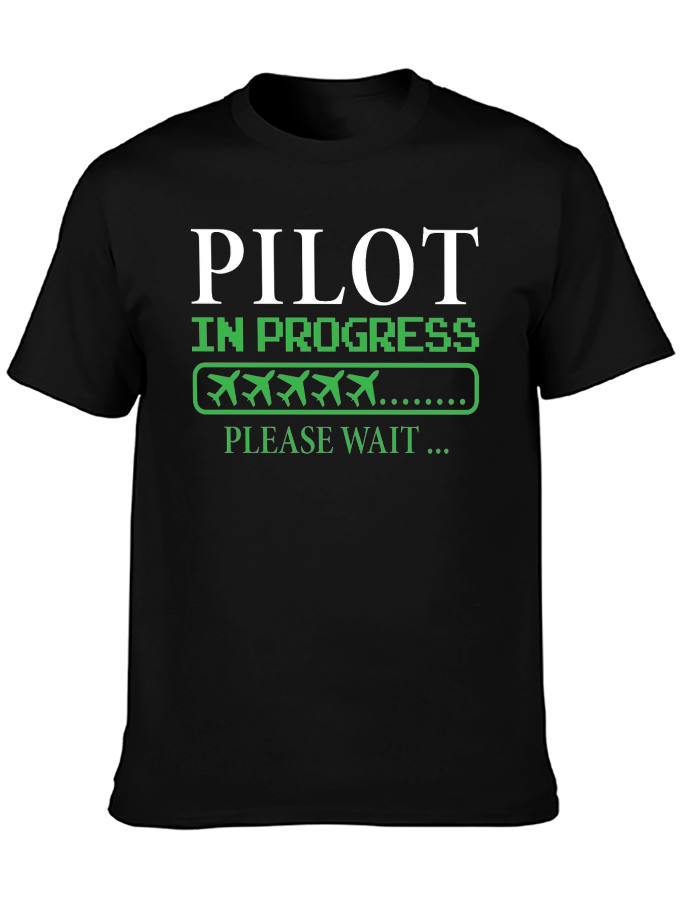 Pilot In Progress T-Shirt - Funny Aviation Tee
