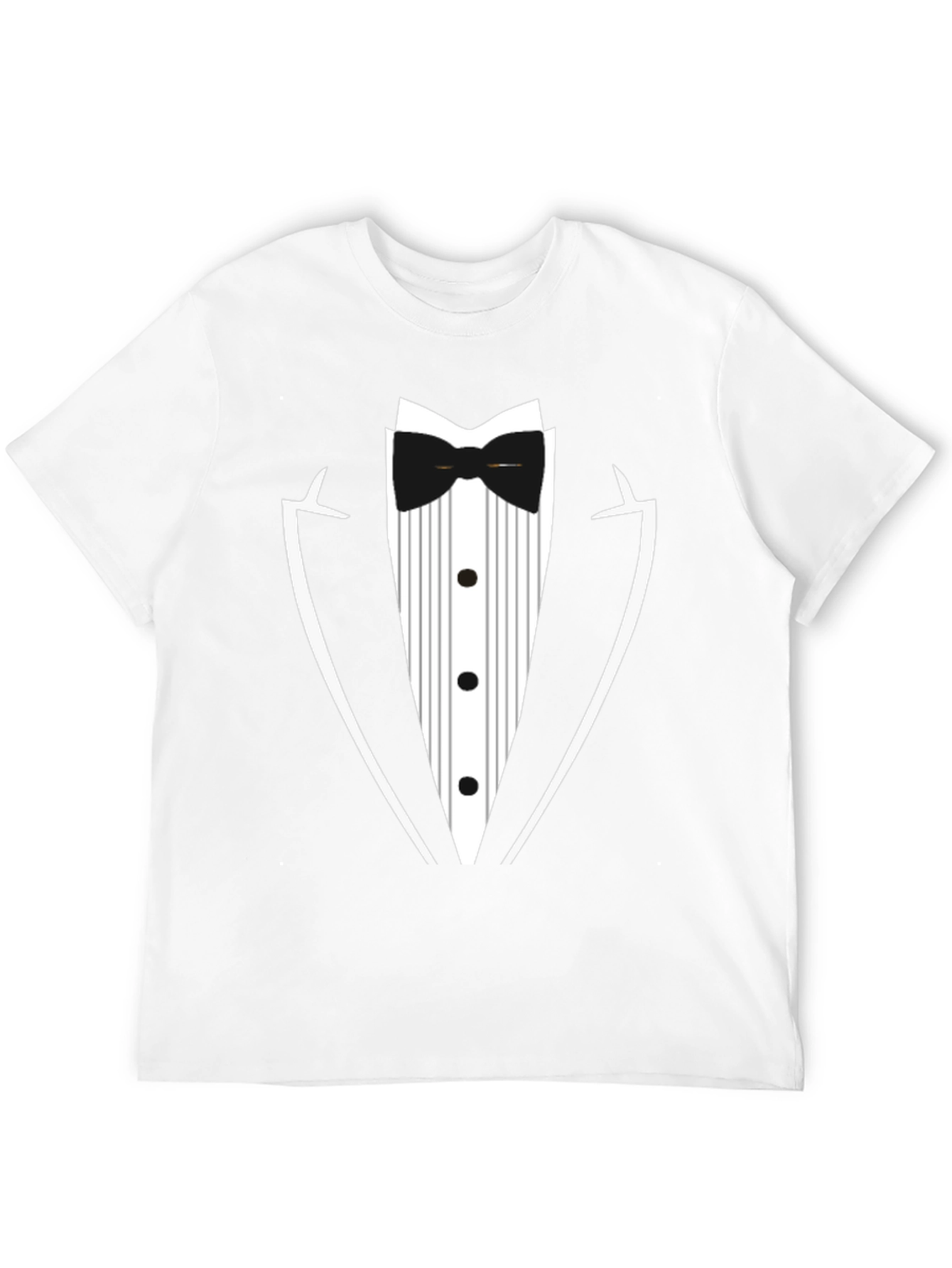 Tuxedo T-Shirt - Novelty Formal Wear Tee