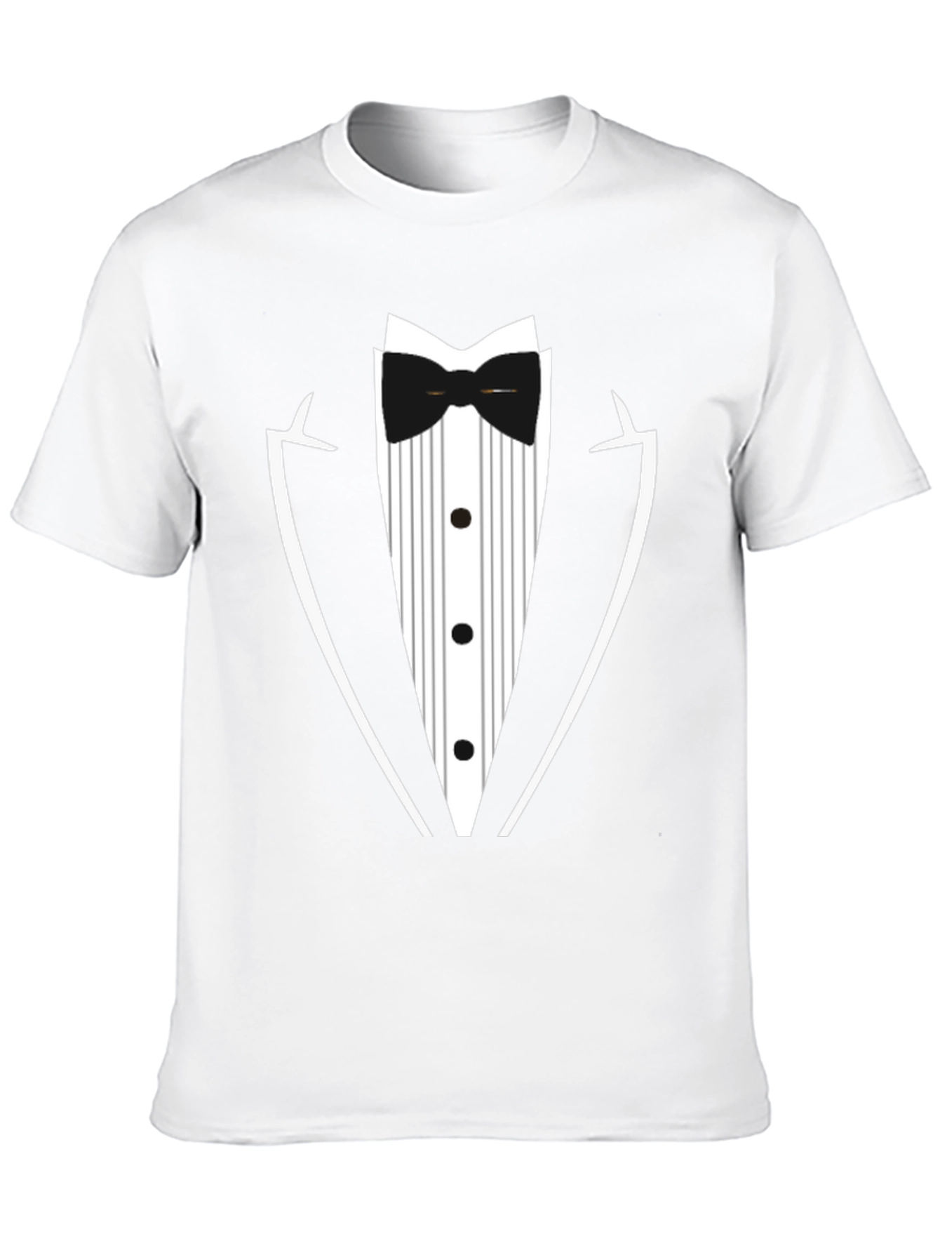Tuxedo T-Shirt - Novelty Formal Wear Tee