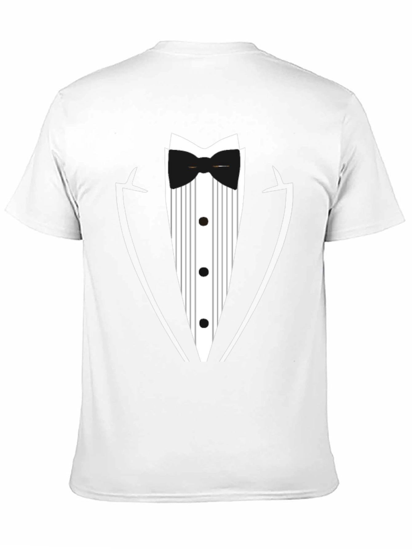 Tuxedo T-Shirt - Novelty Formal Wear Tee