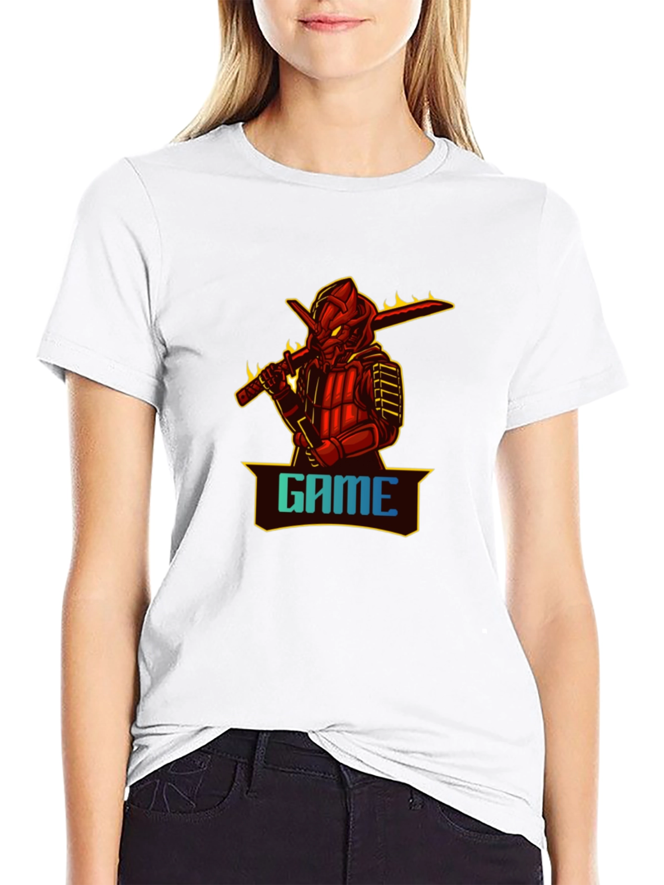 Samurai Game T-Shirt - Black