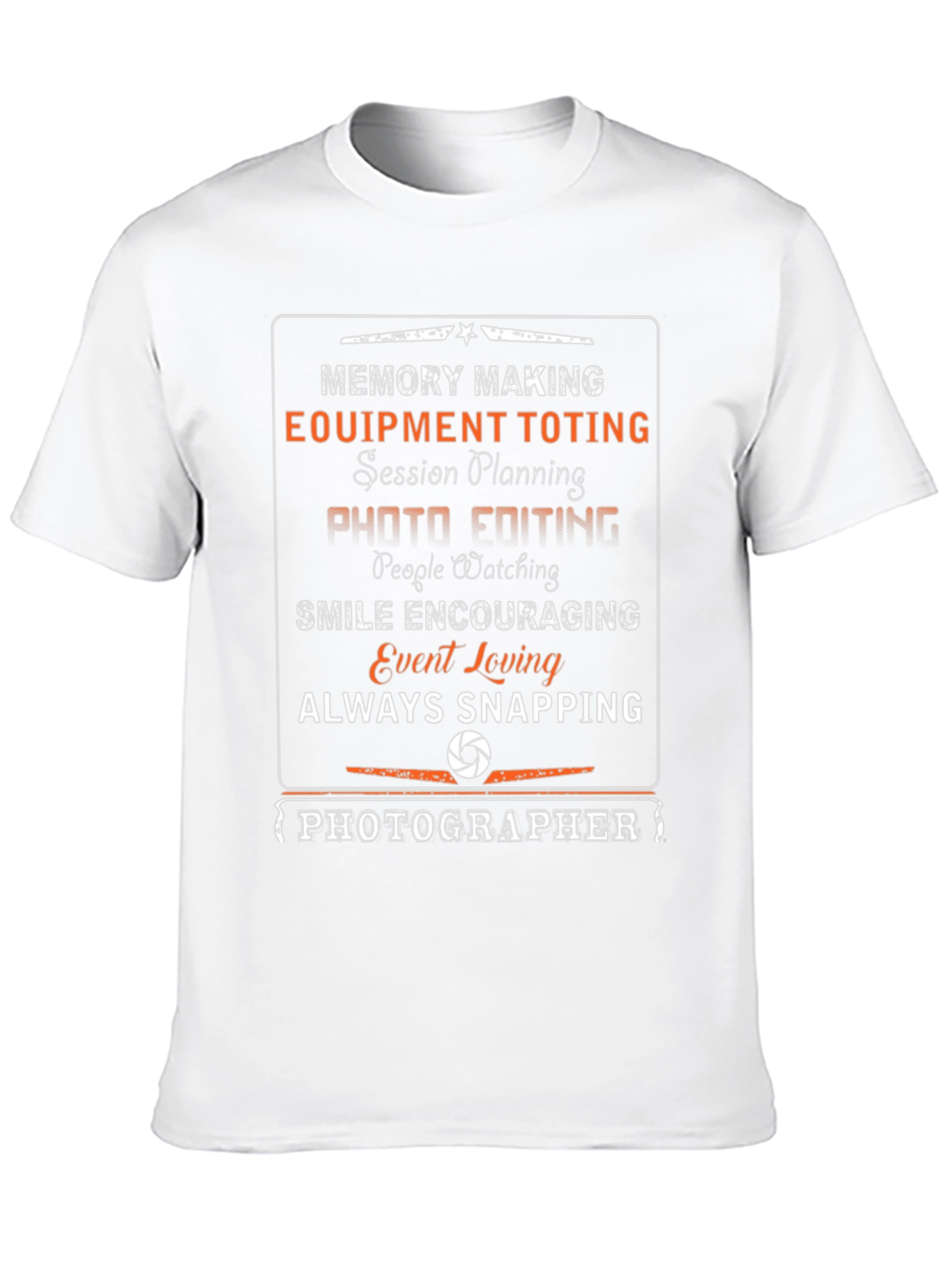 Photographer T-Shirt - Memory Making Graphic Tee