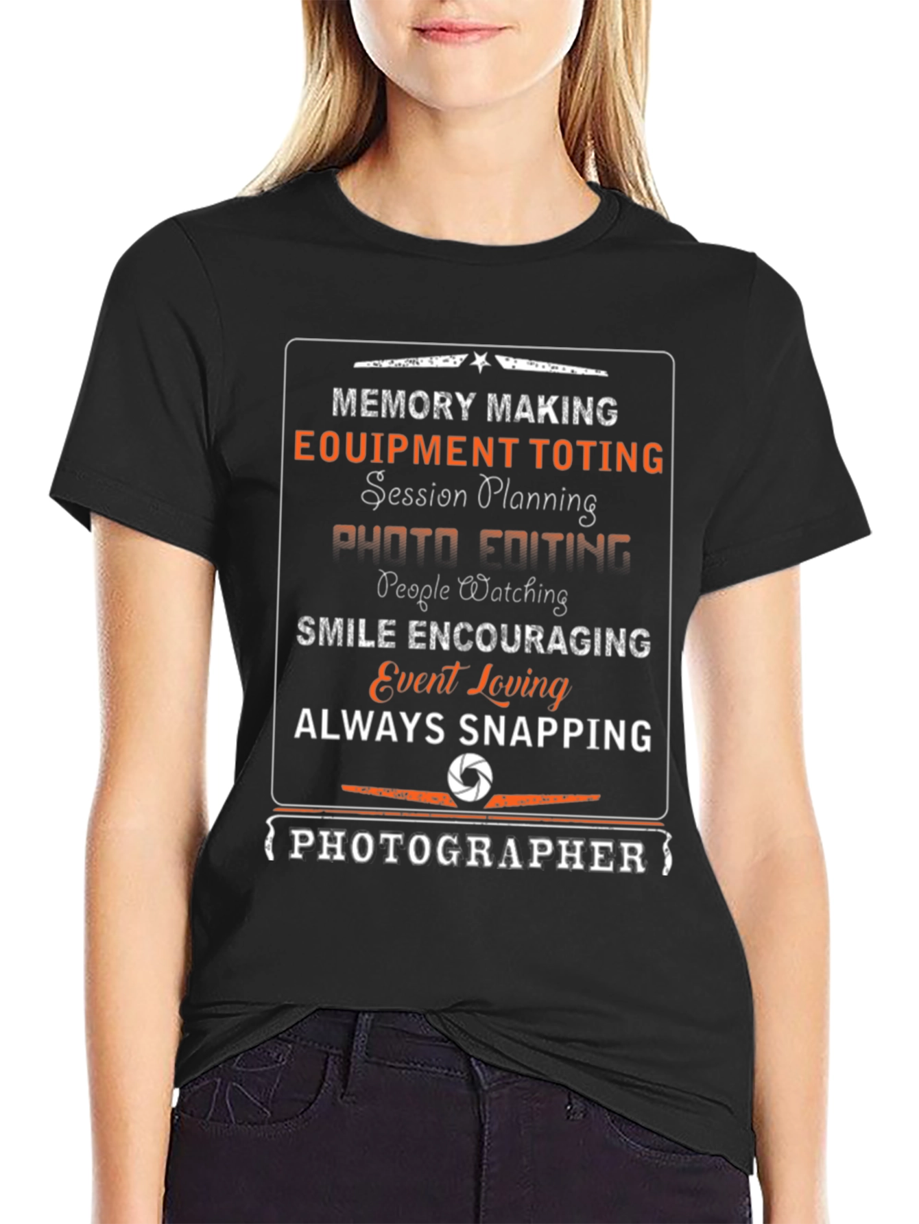 Photographer T-Shirt - Memory Making Graphic Tee