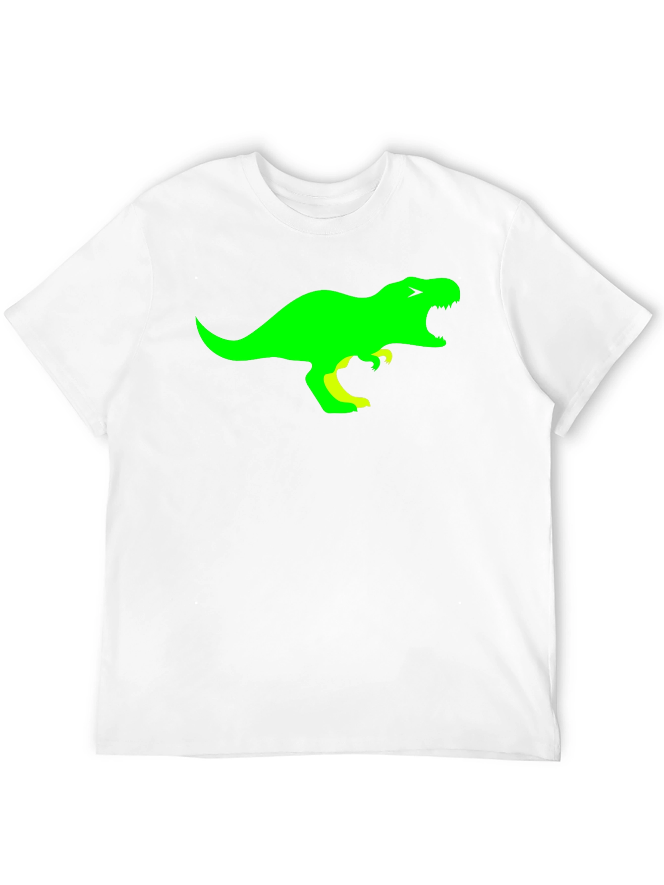 Dino Graphic Tee - Black Cotton T-Shirt