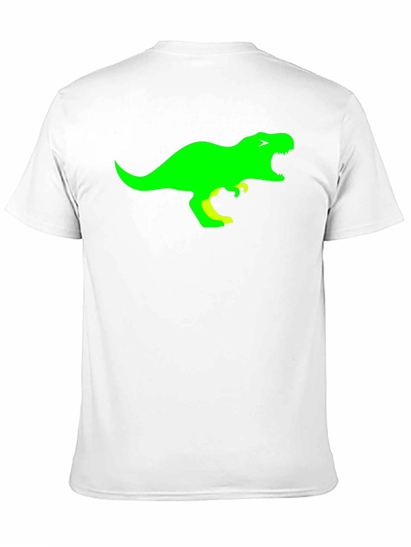 Dino Graphic Tee - Black Cotton T-Shirt