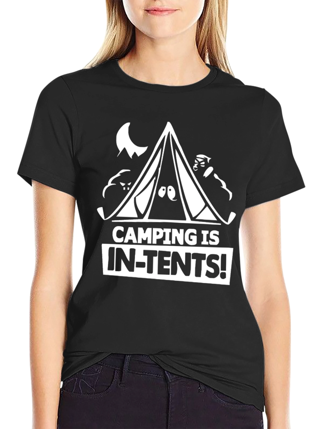 Camping Is In-Tents! Novelty T-Shirt