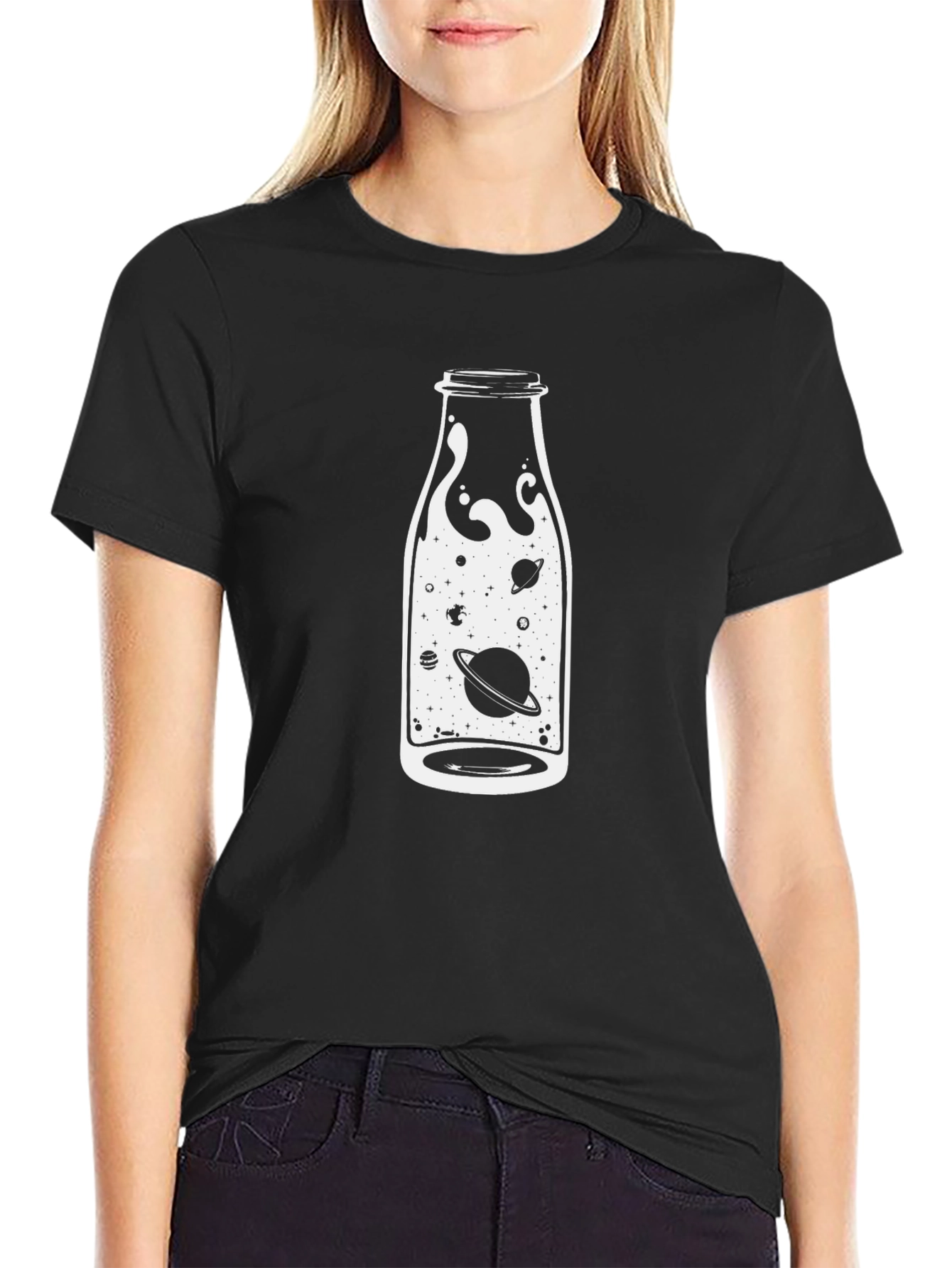 Space in a Bottle Graphic T-Shirt