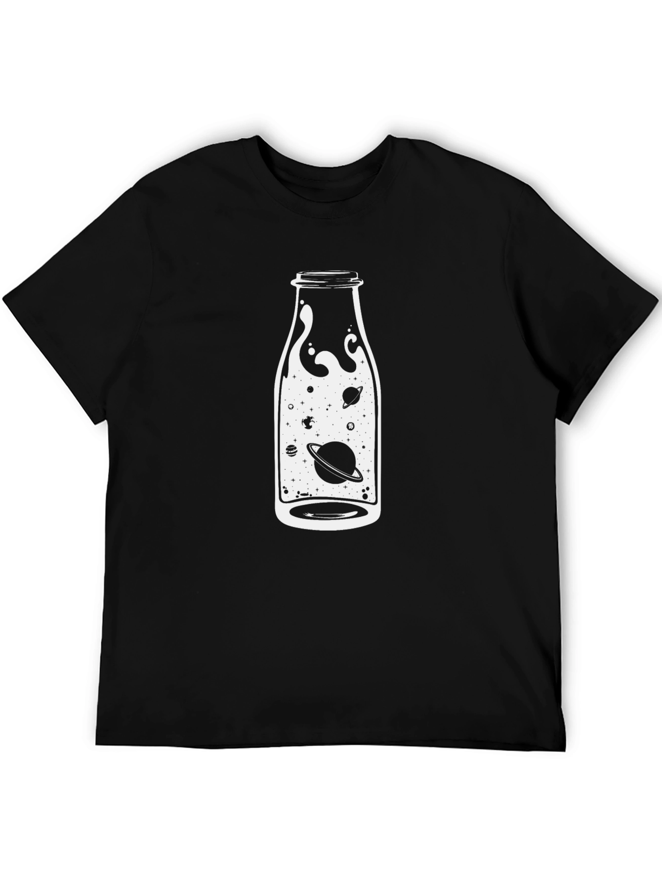 Space in a Bottle Graphic T-Shirt
