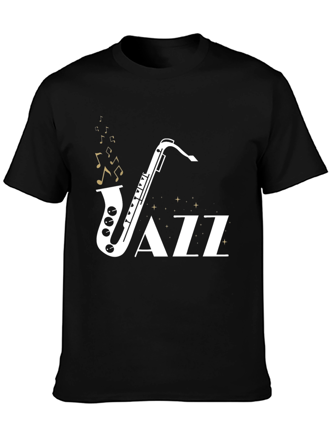 Jazz Saxophone Graphic Tee - Cool Music T-Shirt