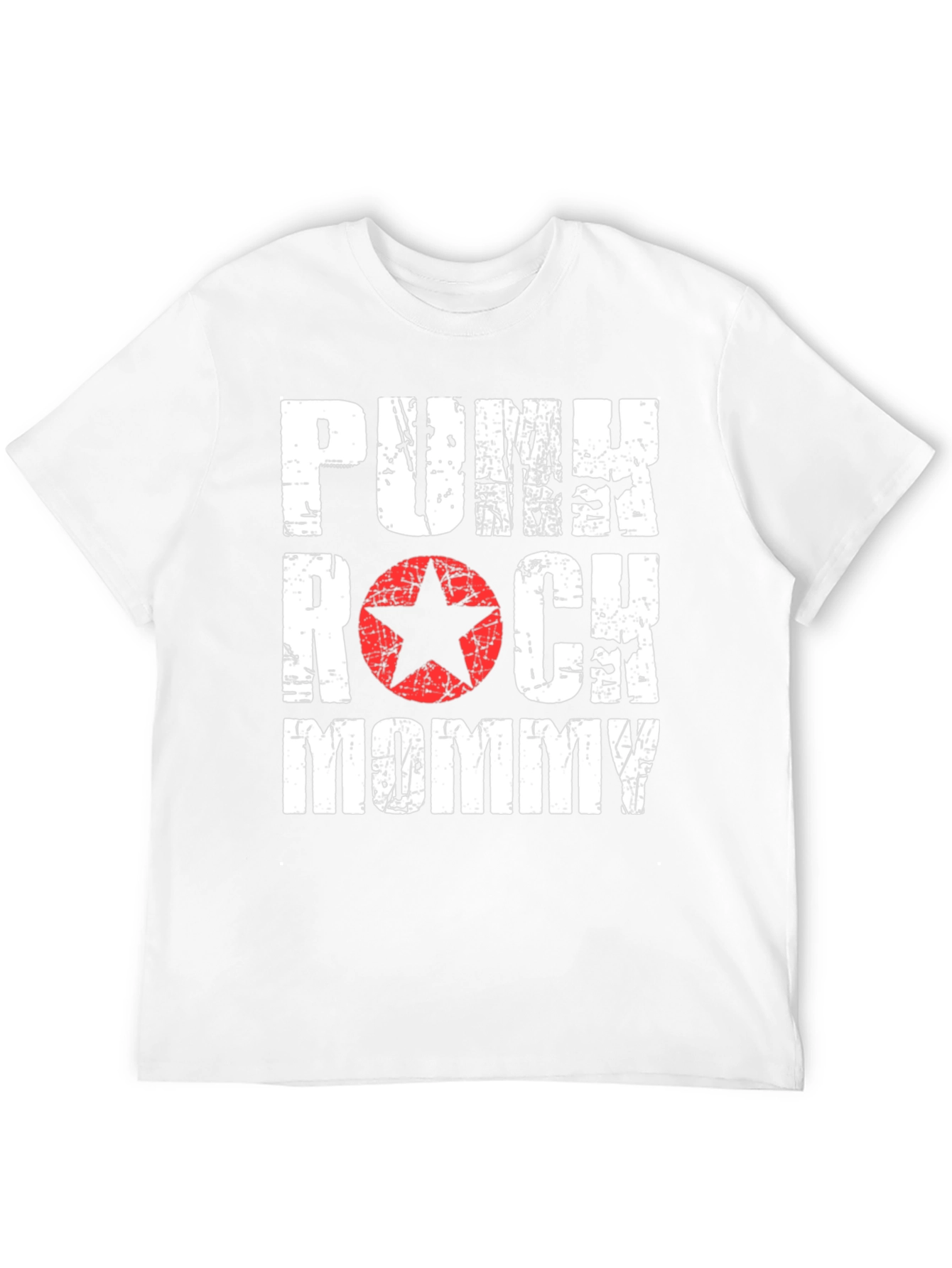 Punk Rock Mommy Black T-Shirt