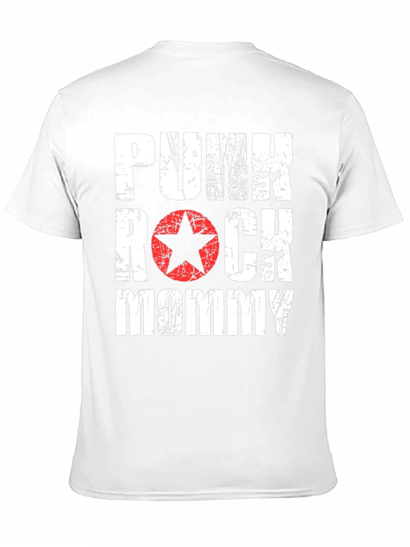 Punk Rock Mommy Black T-Shirt