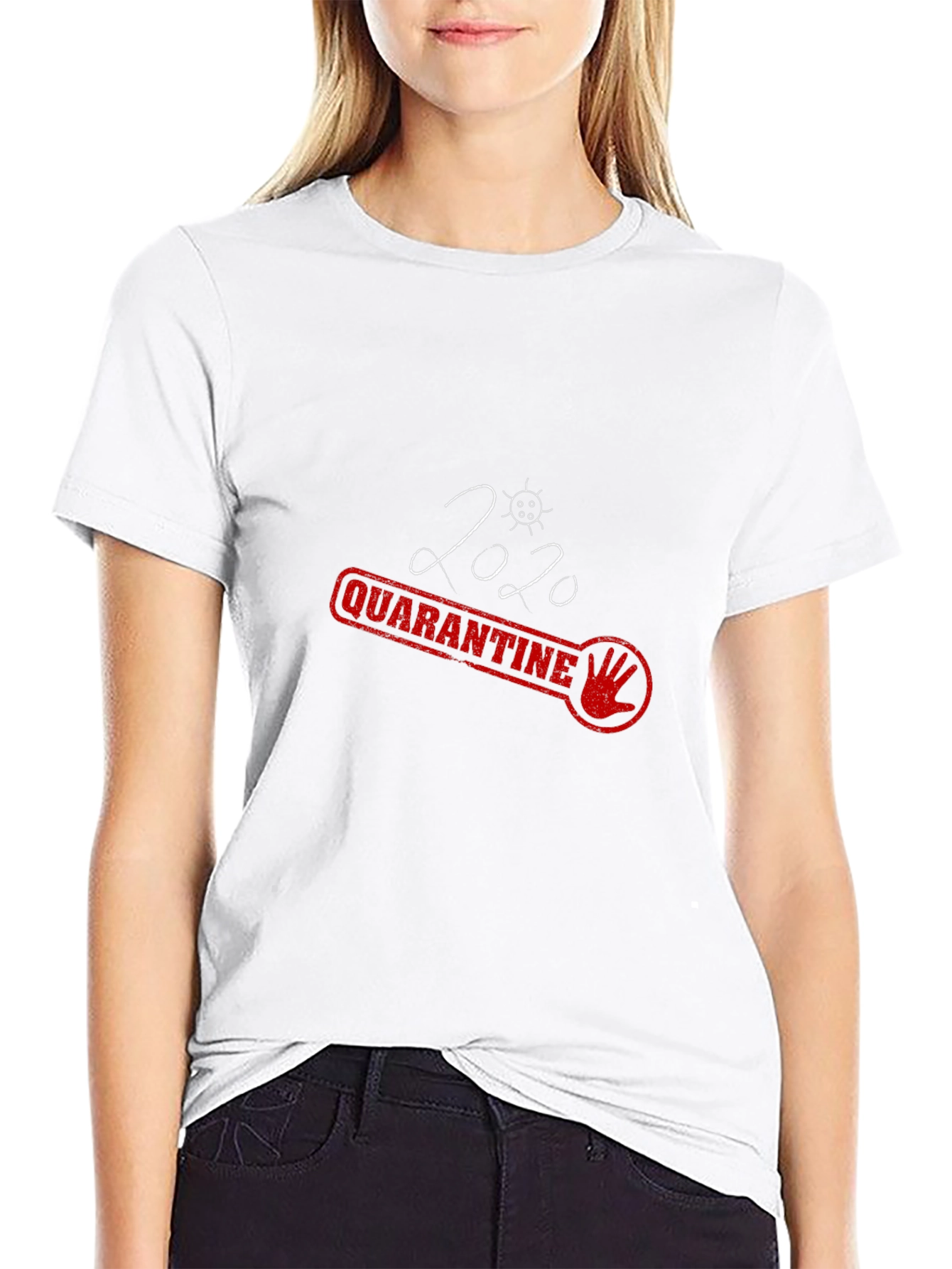 2020 Quarantine T-Shirt - Novelty Graphic Tee