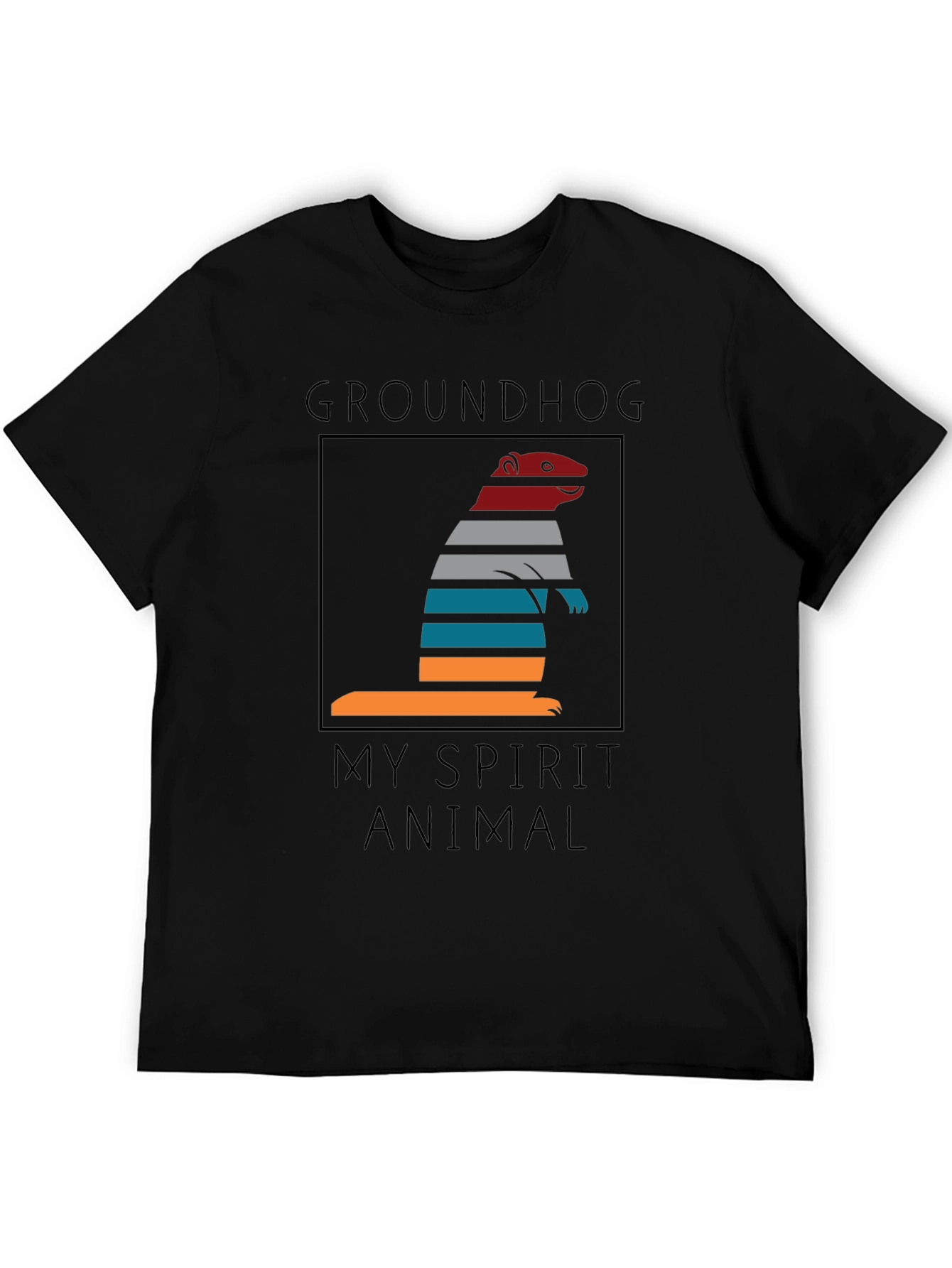 Groundhog Spirit Animal Graphic Tee - Unisex