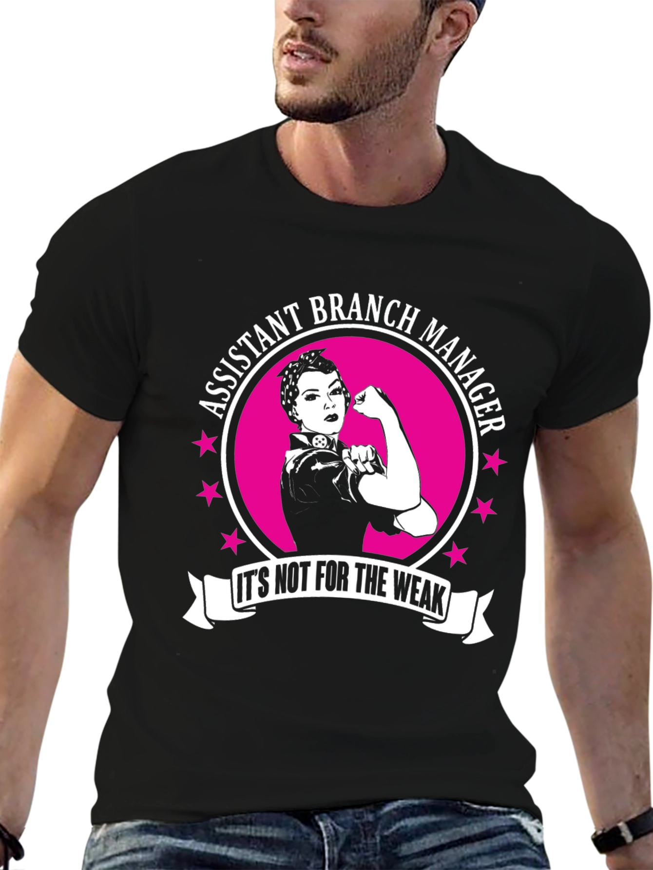 Assistant Branch Manager T-Shirt - Strong Woman Design