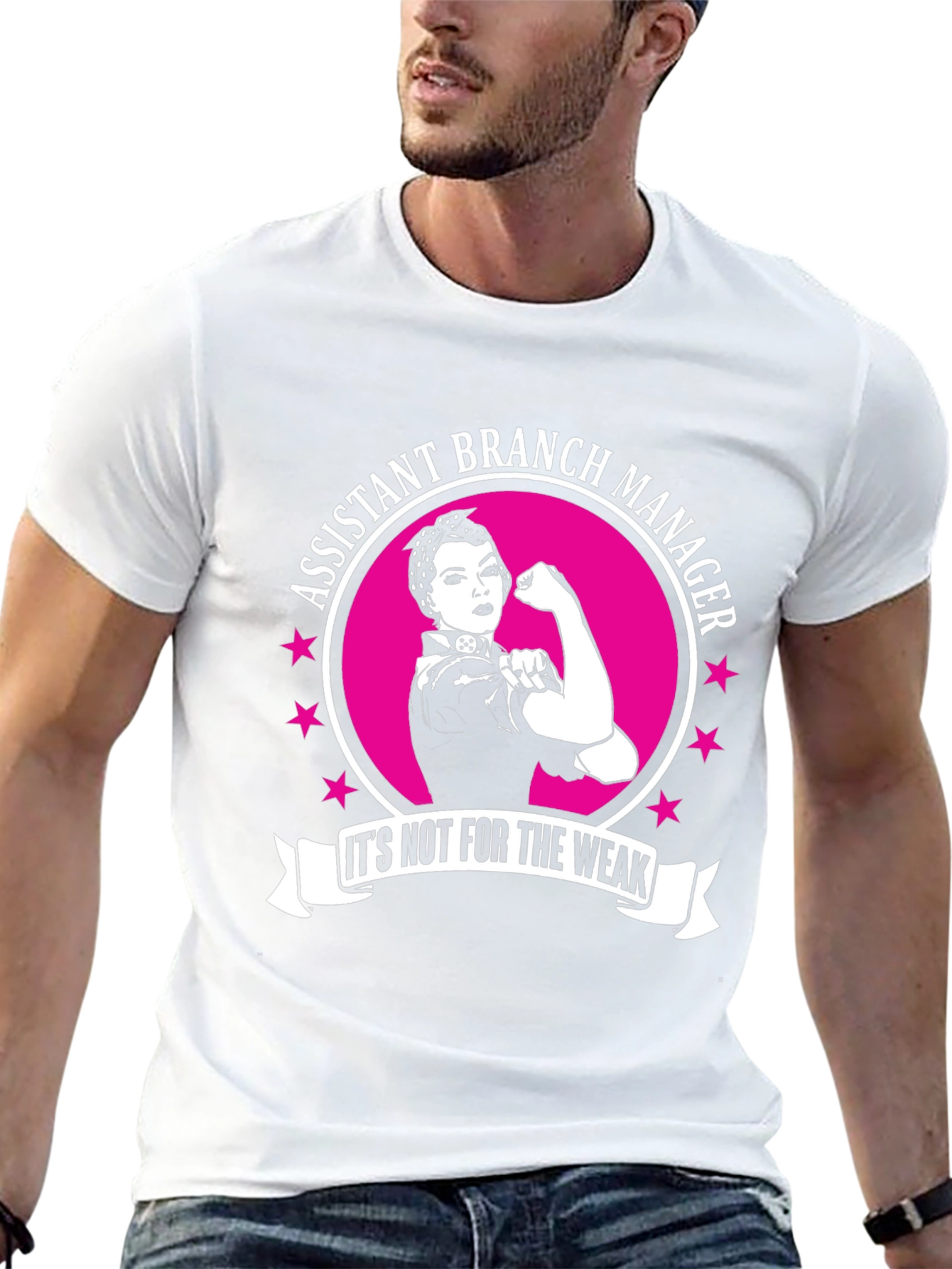 Assistant Branch Manager T-Shirt - Strong Woman Design