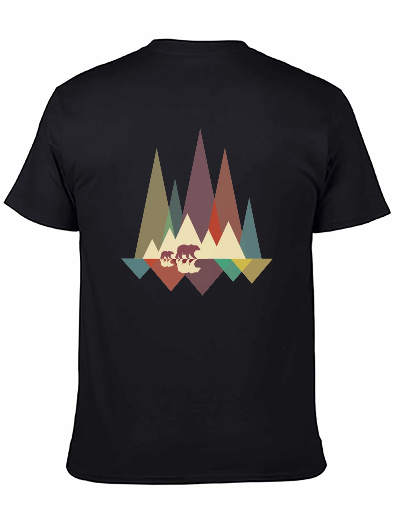 Retro Bear Mountain Graphic Tee