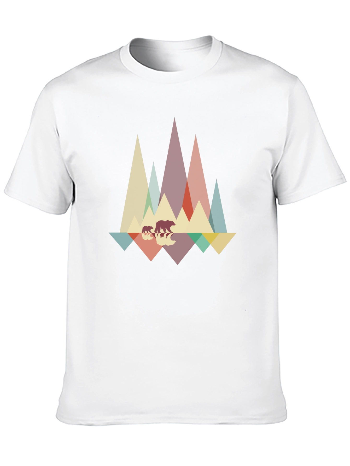 Retro Bear Mountain Graphic Tee
