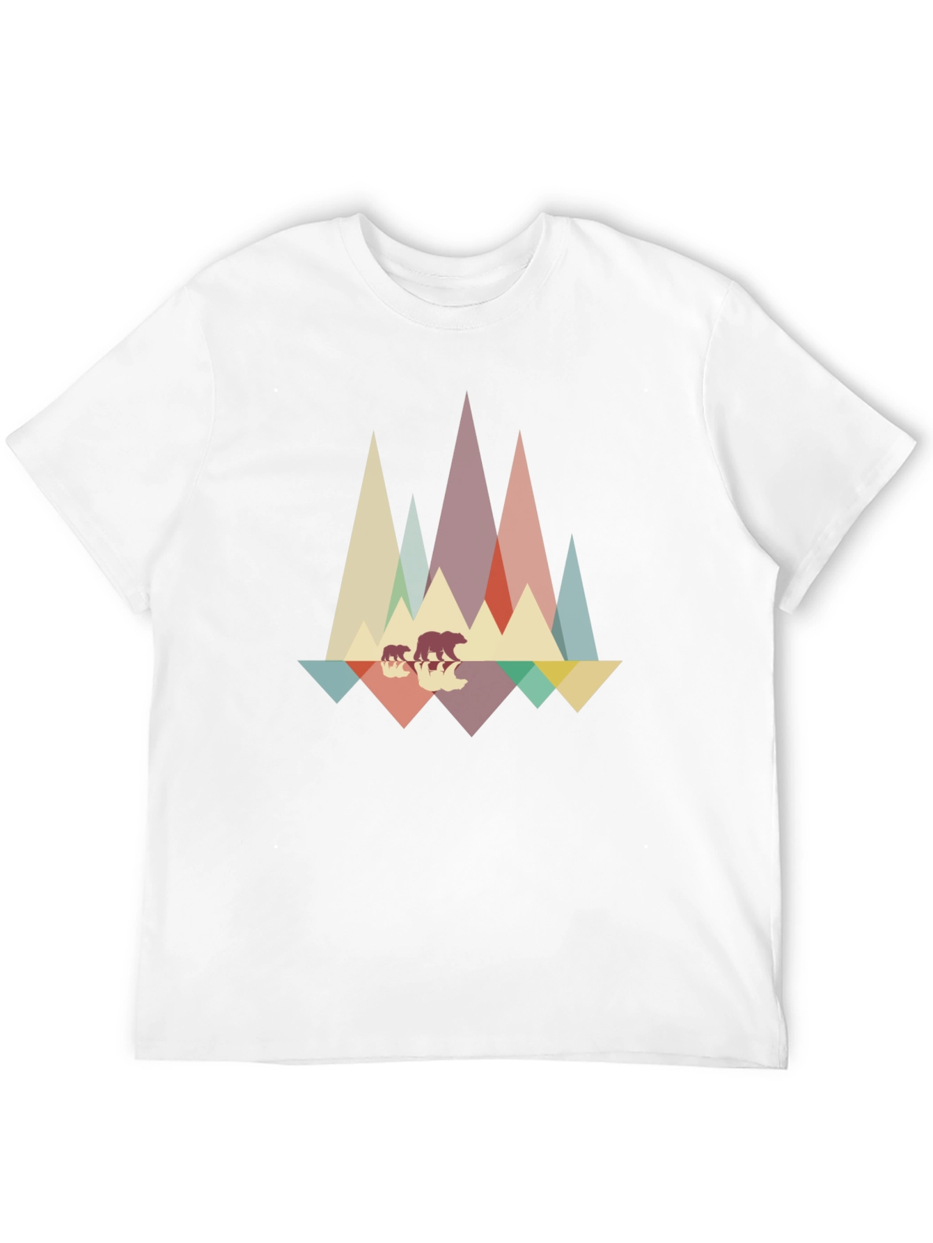 Retro Bear Mountain Graphic Tee