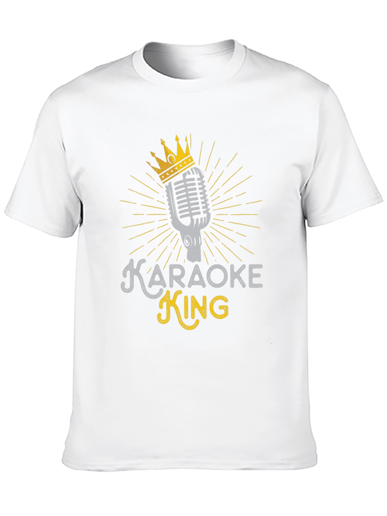 Karaoke King Black T-Shirt