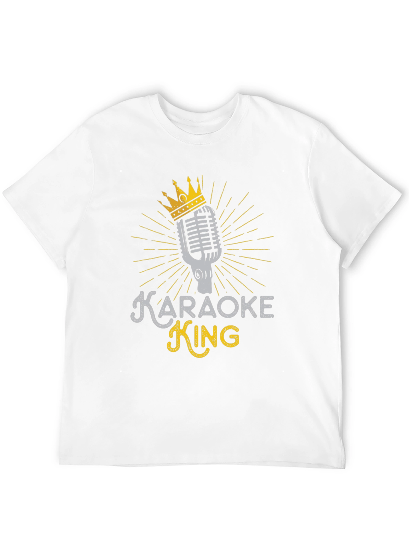 Karaoke King Black T-Shirt