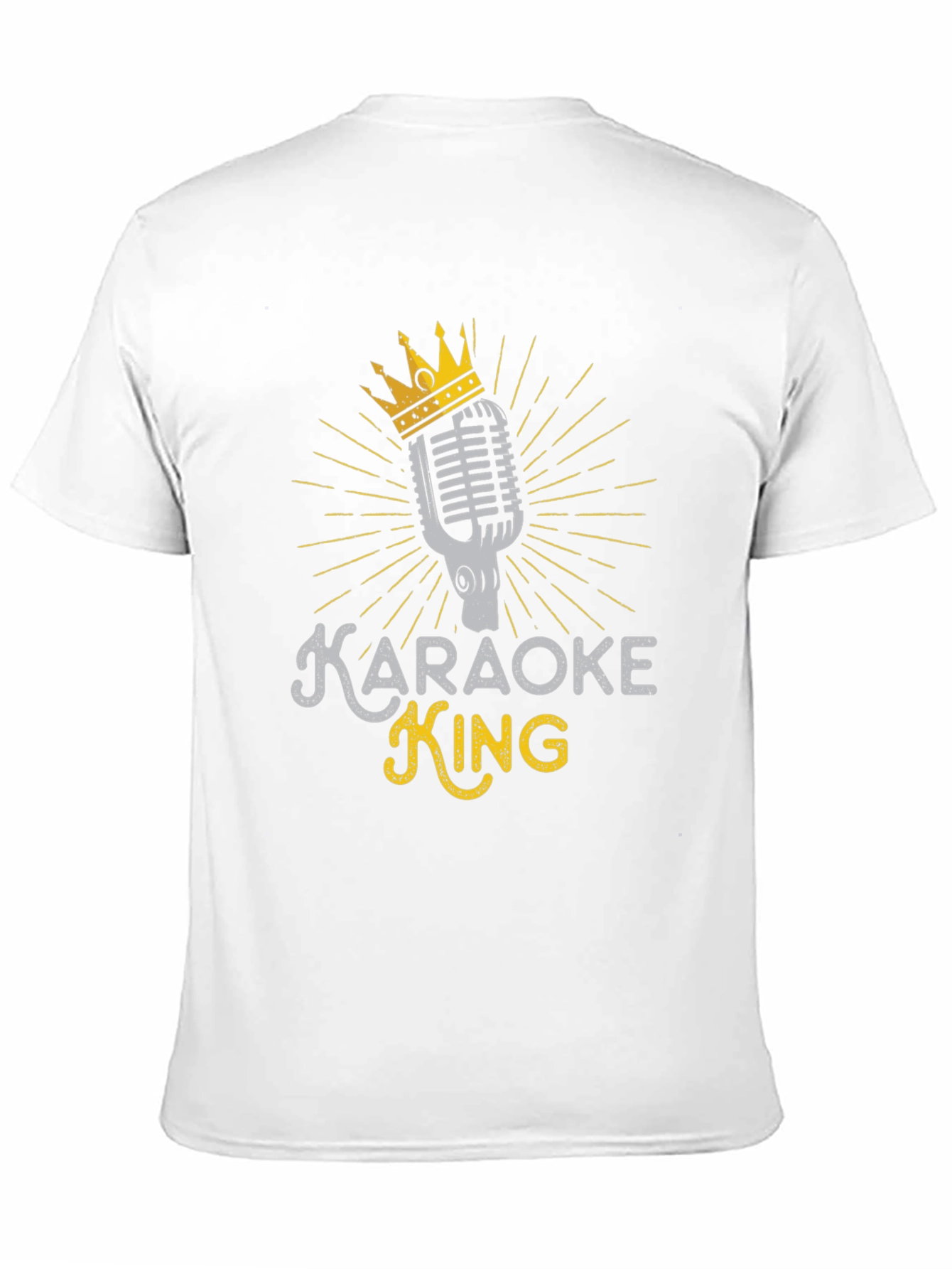 Karaoke King Black T-Shirt