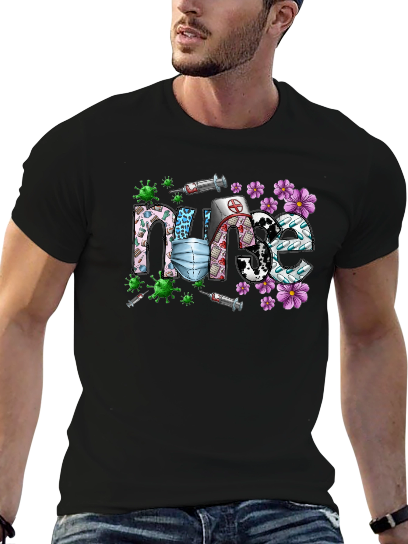 Nurse Graphic Tee: A Stylish Tribute to Healthcare Heroes