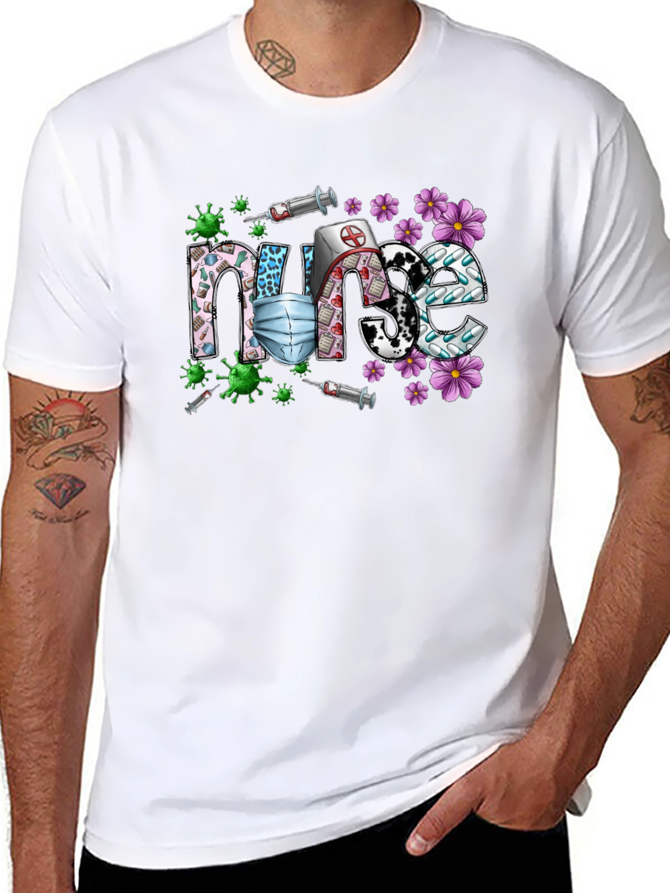 Nurse Graphic Tee: A Stylish Tribute to Healthcare Heroes