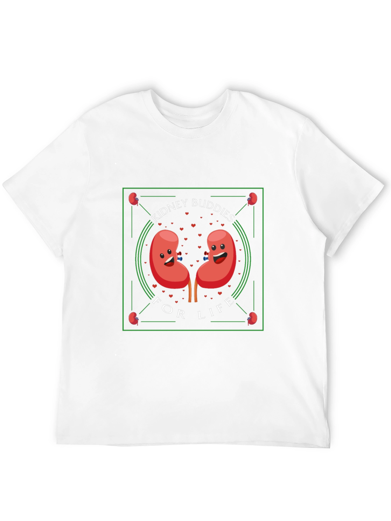 Kidney Buddies for Life T-Shirt - Black