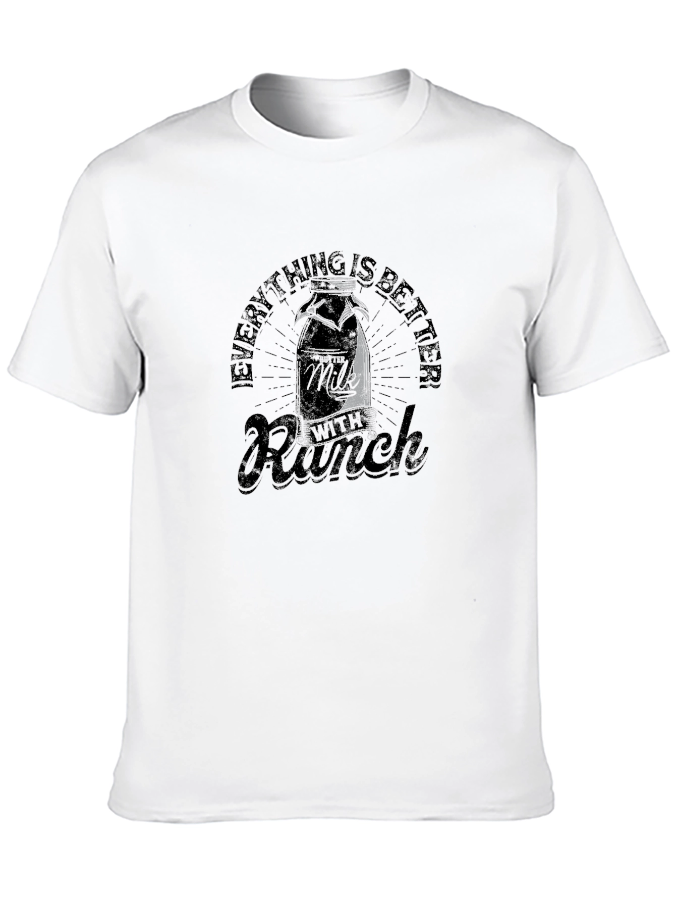 Milk with Ranch Graphic T-Shirt