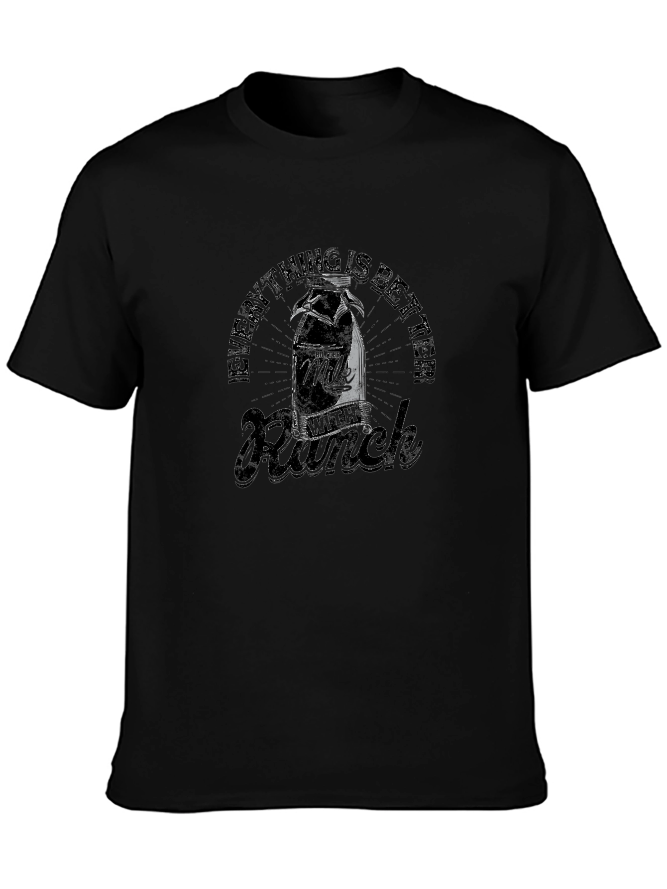Milk with Ranch Graphic T-Shirt