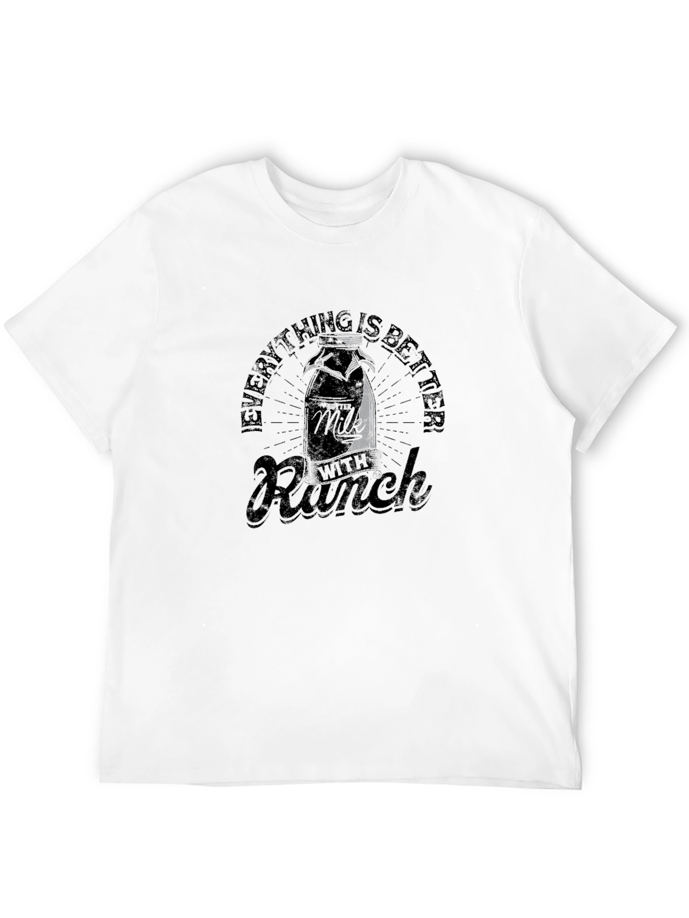 Milk with Ranch Graphic T-Shirt