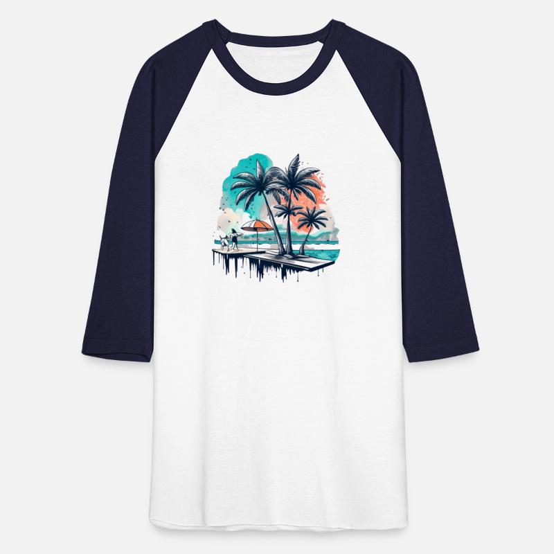 Palm Trees On The Beach