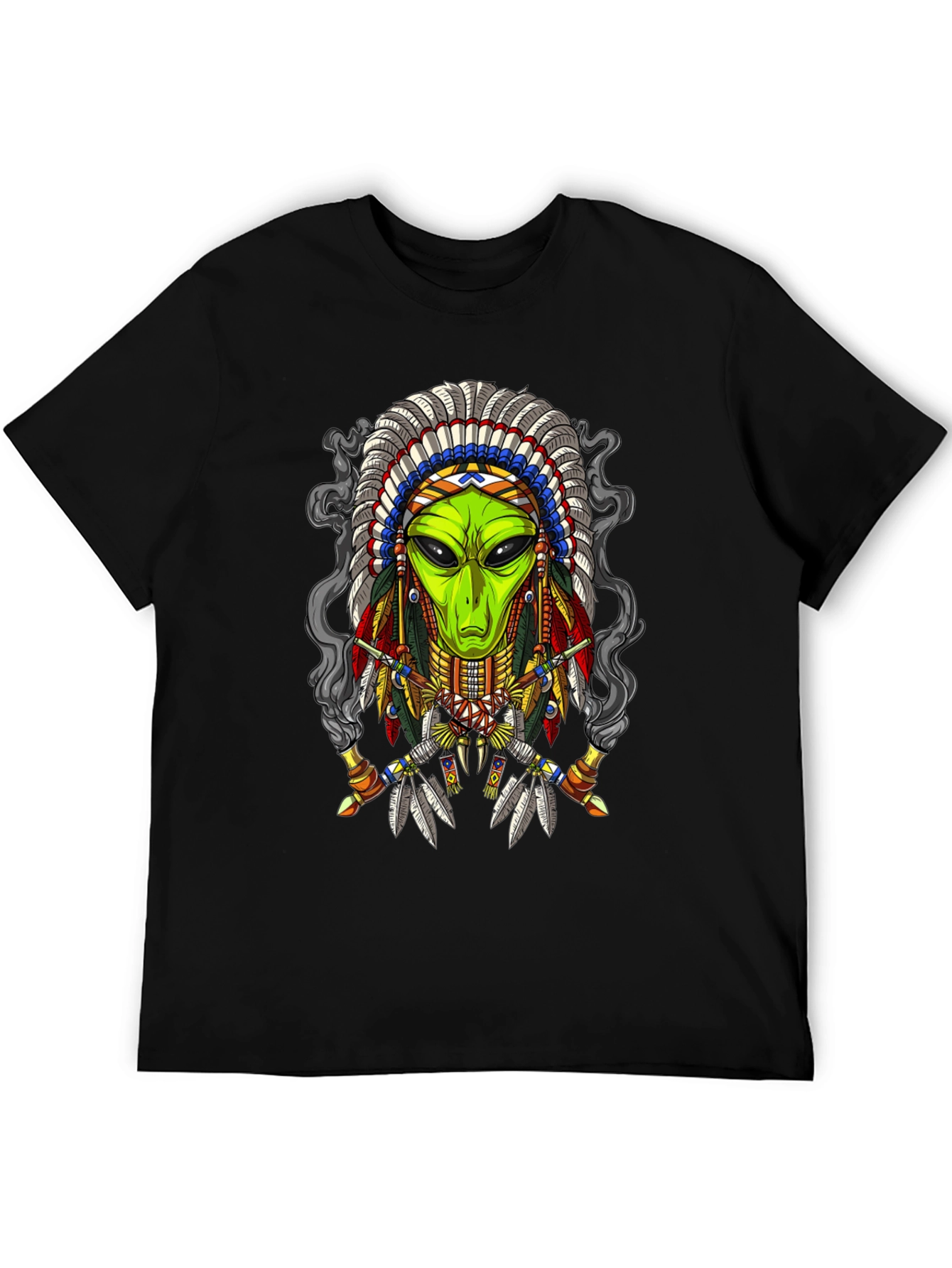 Alien Chief T-Shirt - Unique Graphic Tee