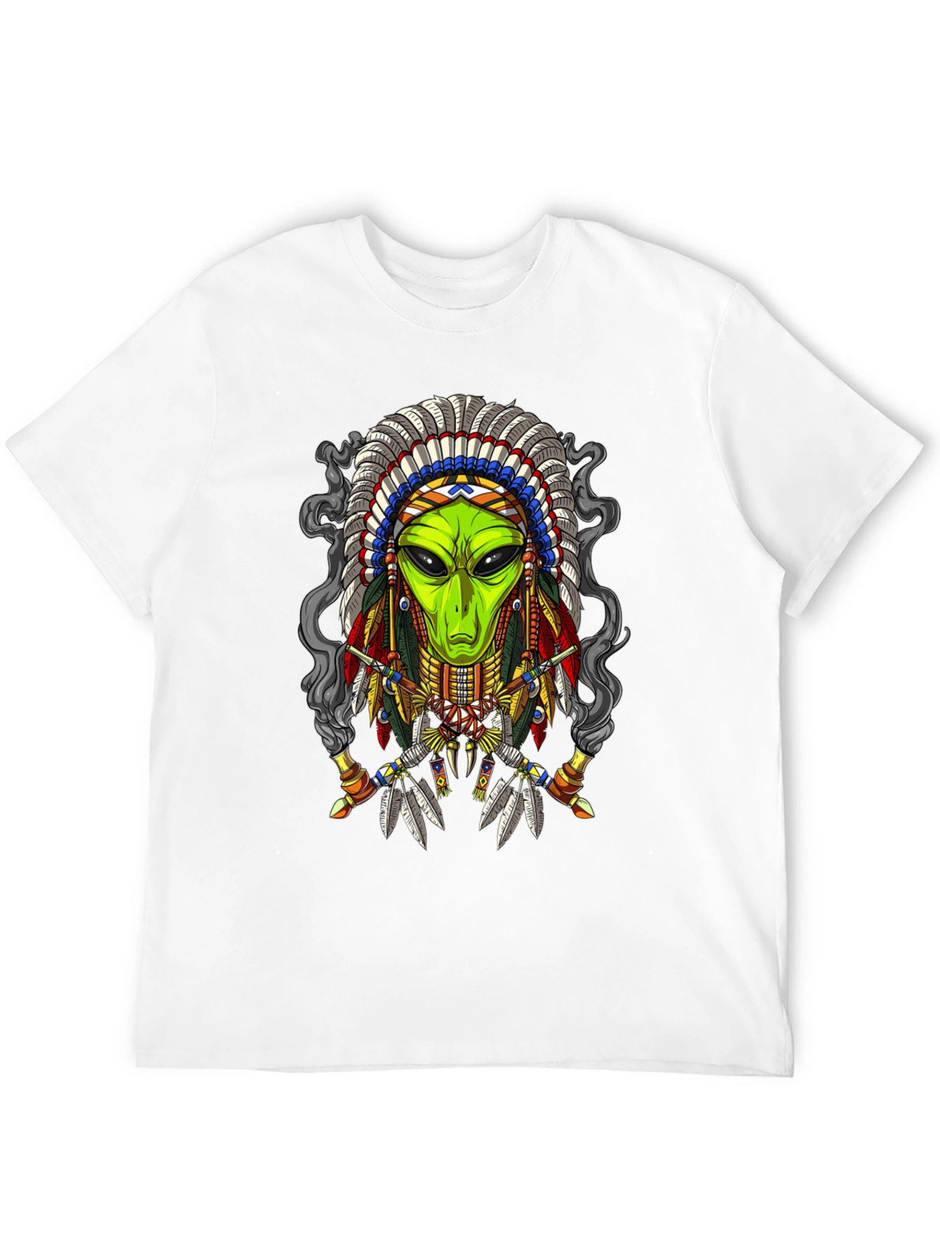 Alien Chief T-Shirt - Unique Graphic Tee