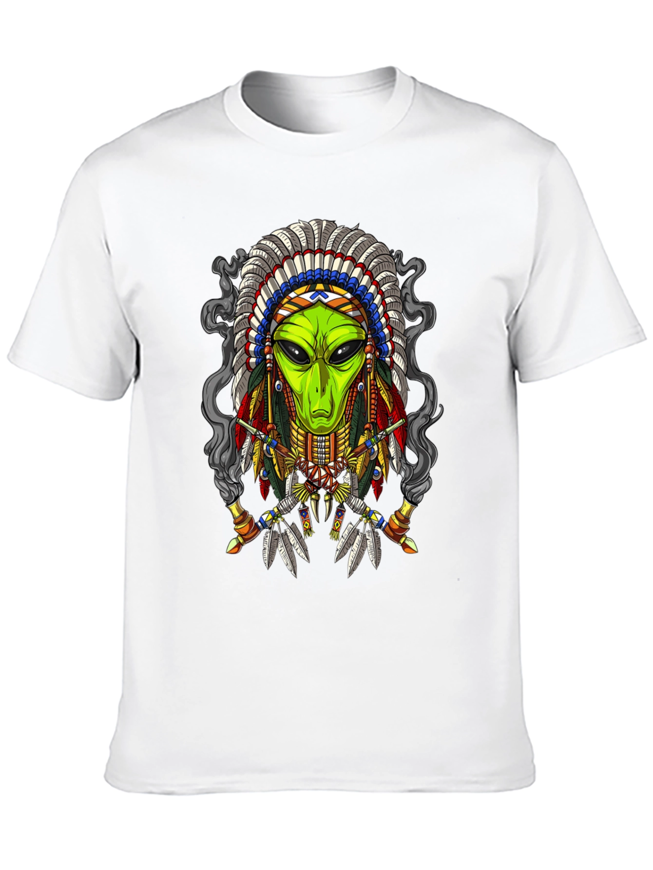 Alien Chief T-Shirt - Unique Graphic Tee