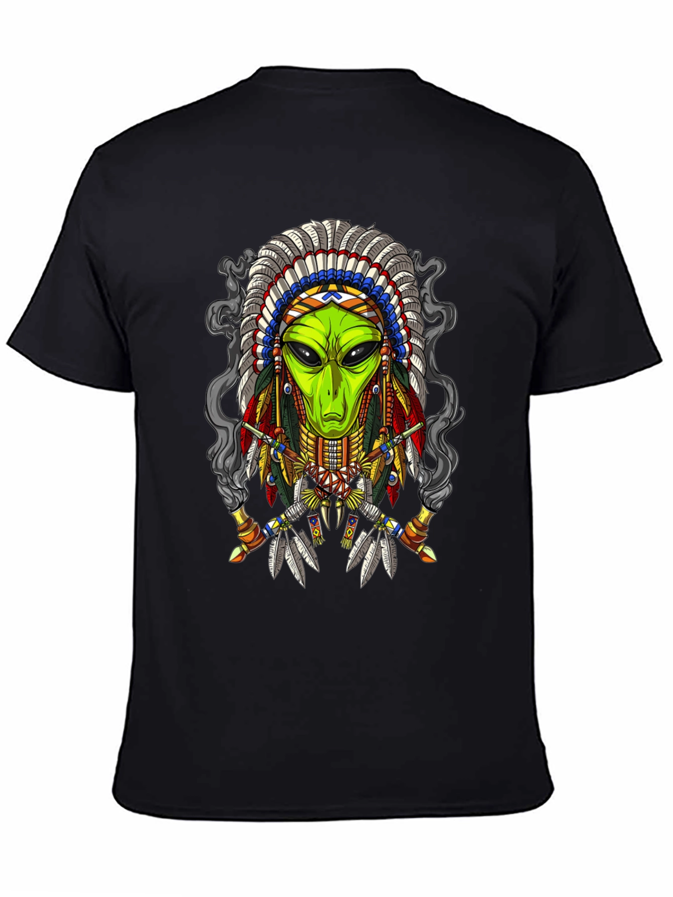 Alien Chief T-Shirt - Unique Graphic Tee