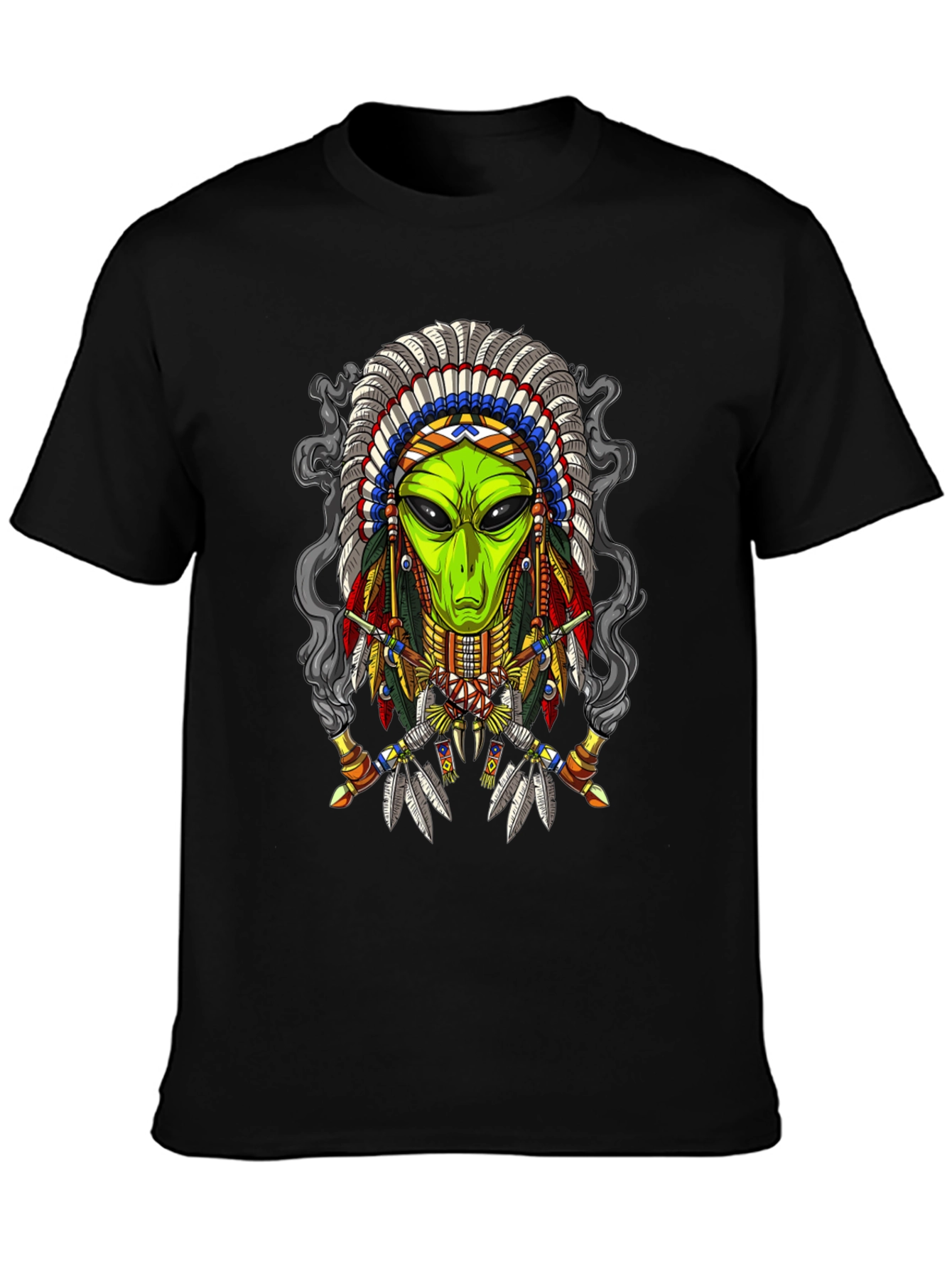 Alien Chief T-Shirt - Unique Graphic Tee