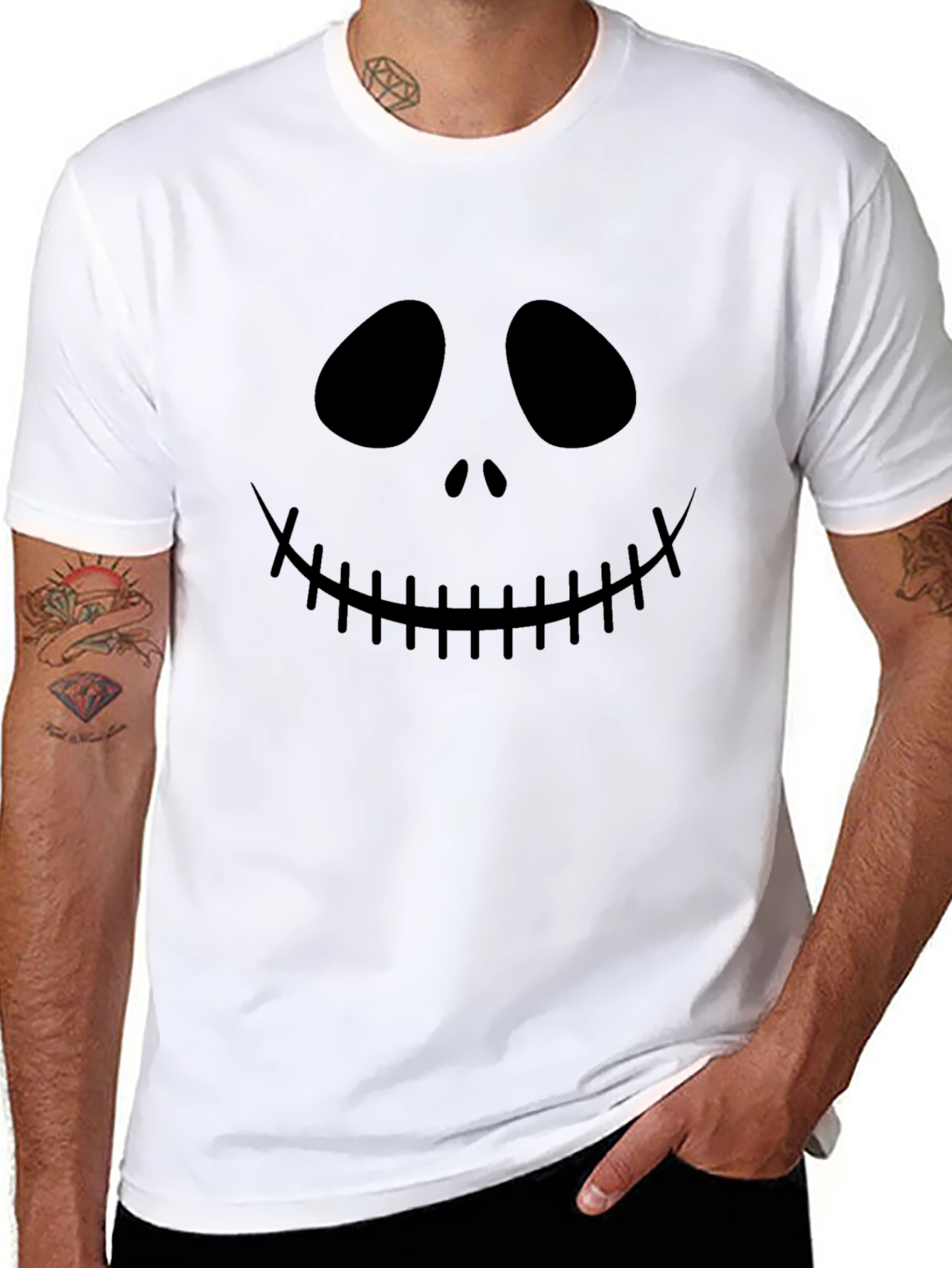 Spooky Face Graphic Tee