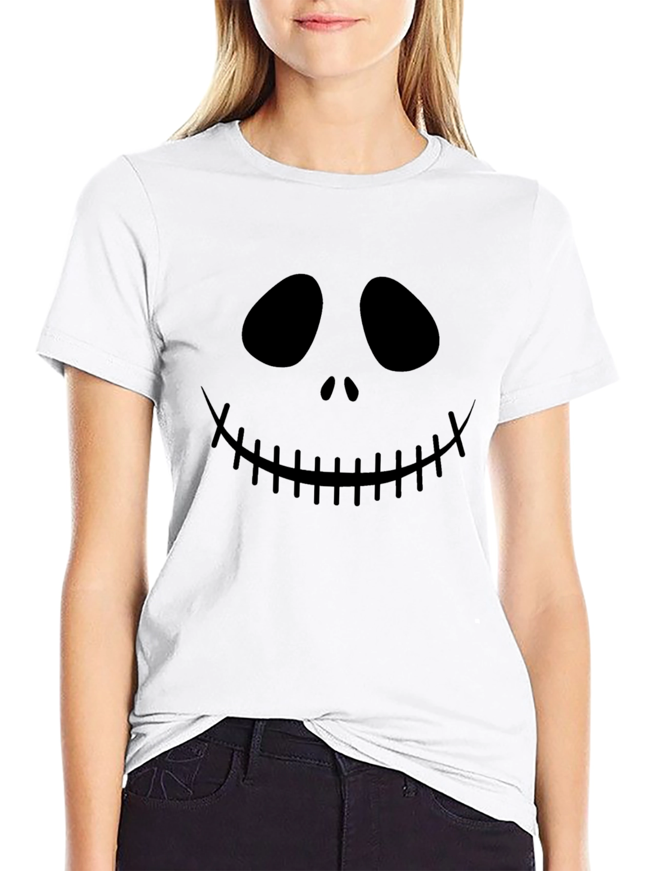 Spooky Face Graphic Tee