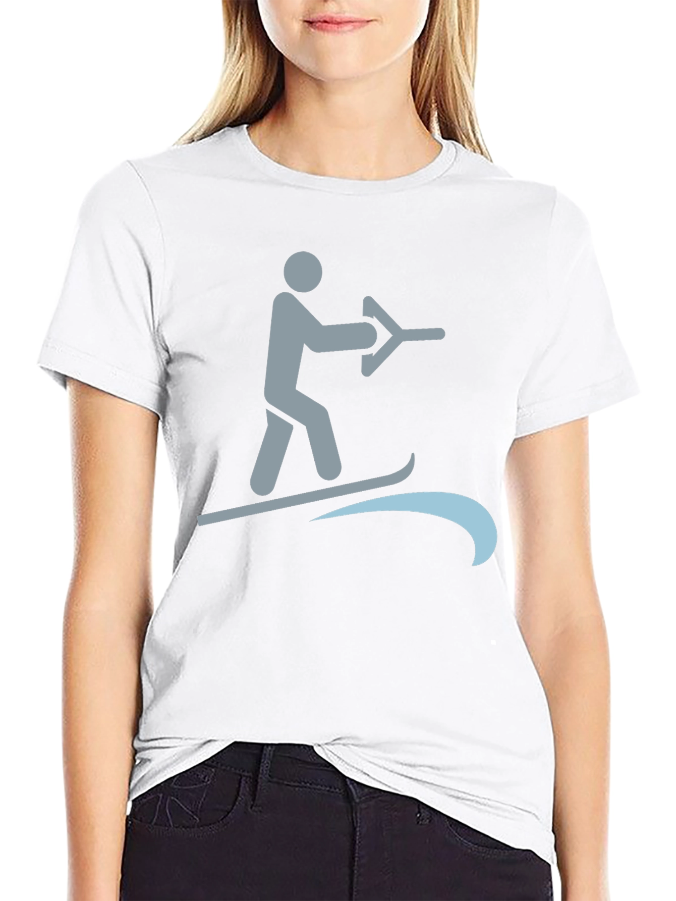 Water Skiing Graphic T-Shirt