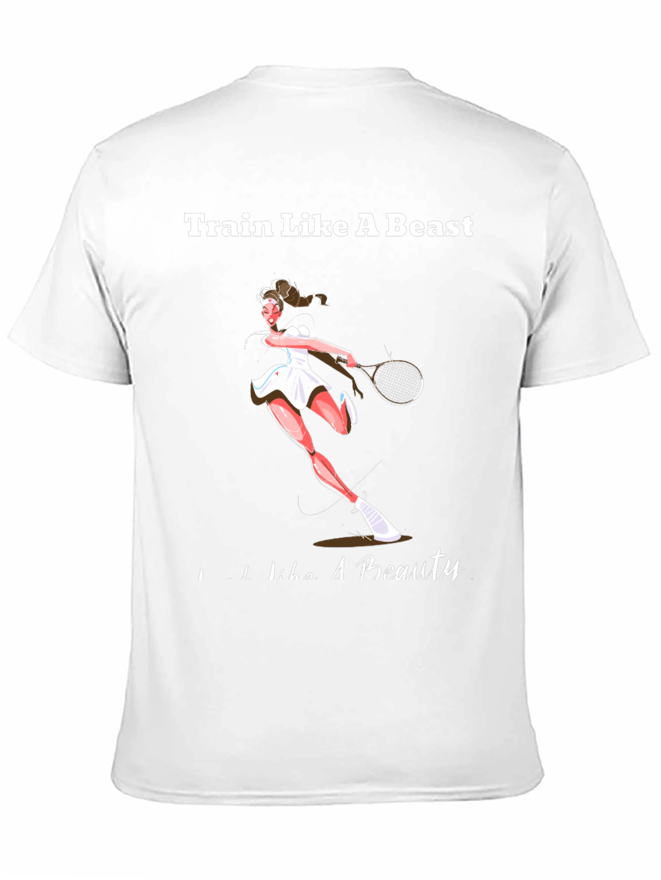 Train Like a Beast Tennis T-Shirt