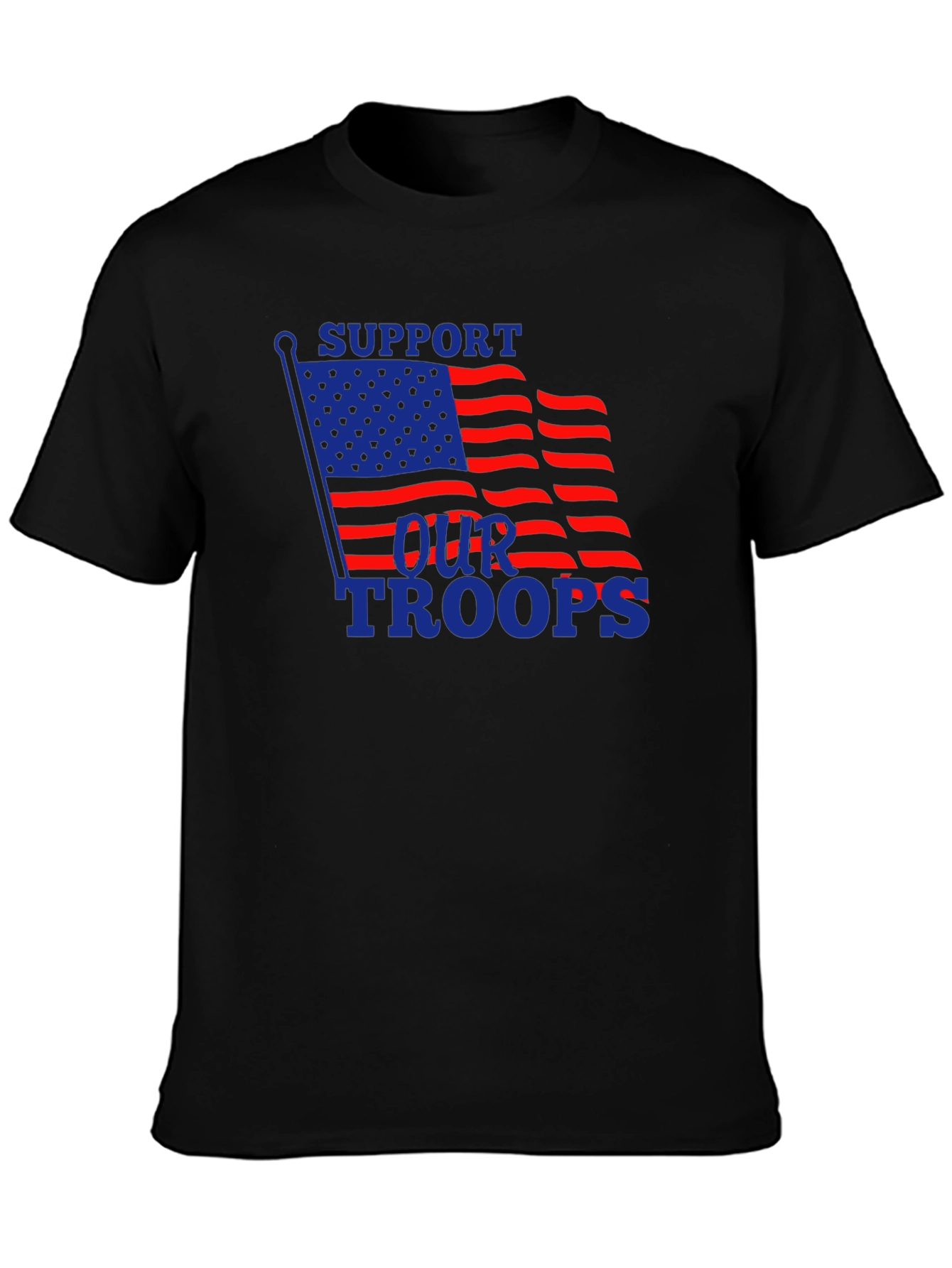 Support Our Troops Patriotic T-Shirt