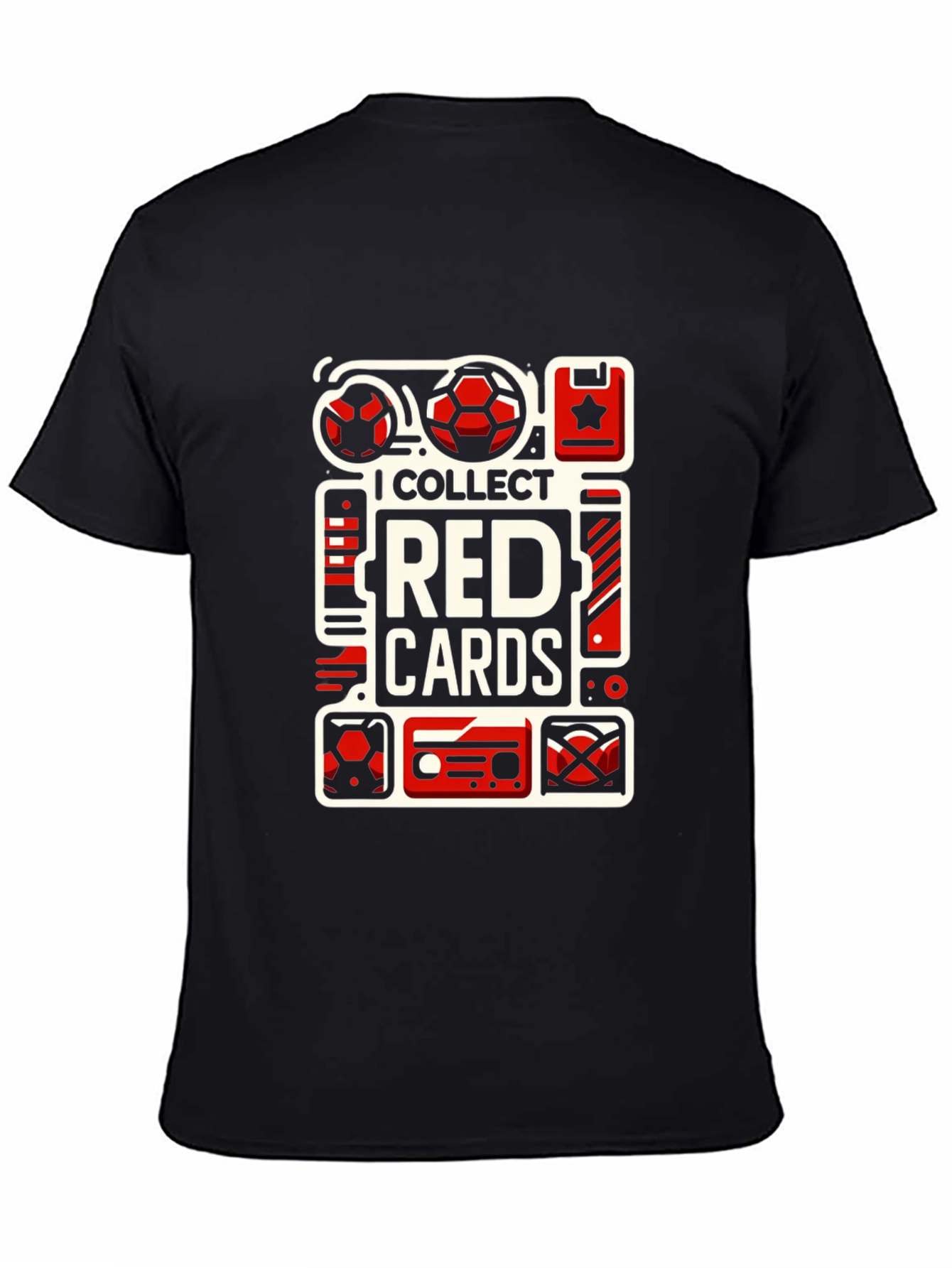 I Collect Red Cards Graphic T-Shirt