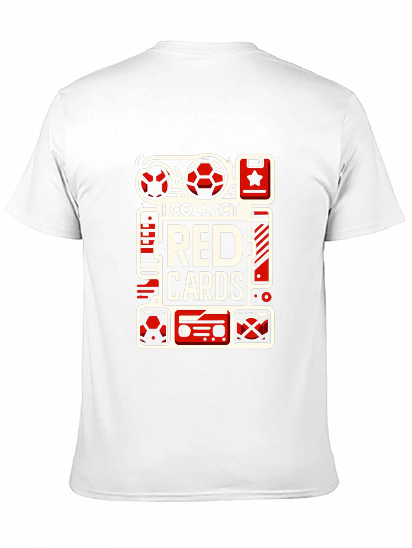 I Collect Red Cards Graphic T-Shirt