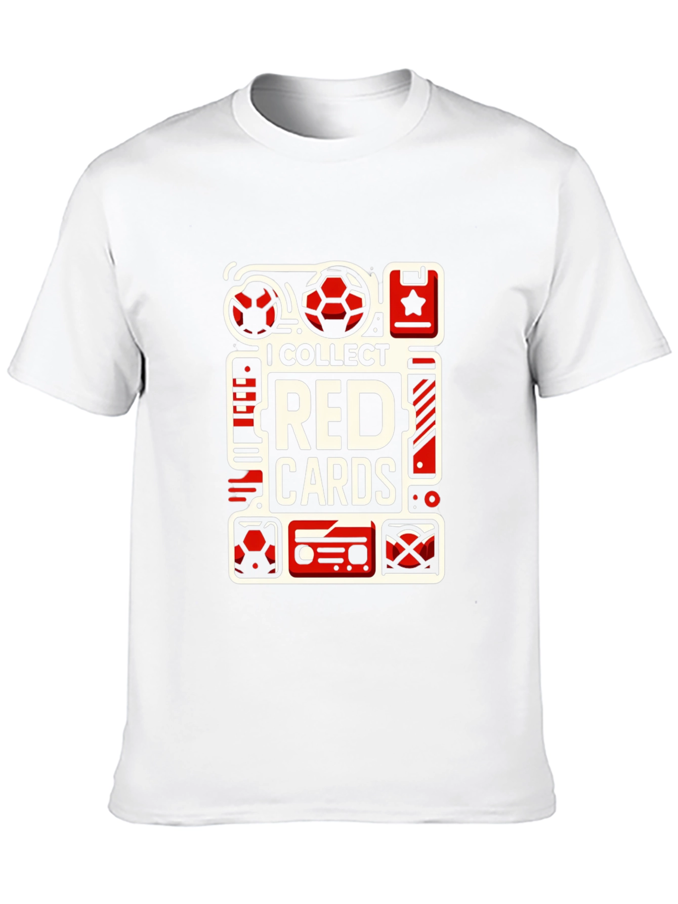 I Collect Red Cards Graphic T-Shirt