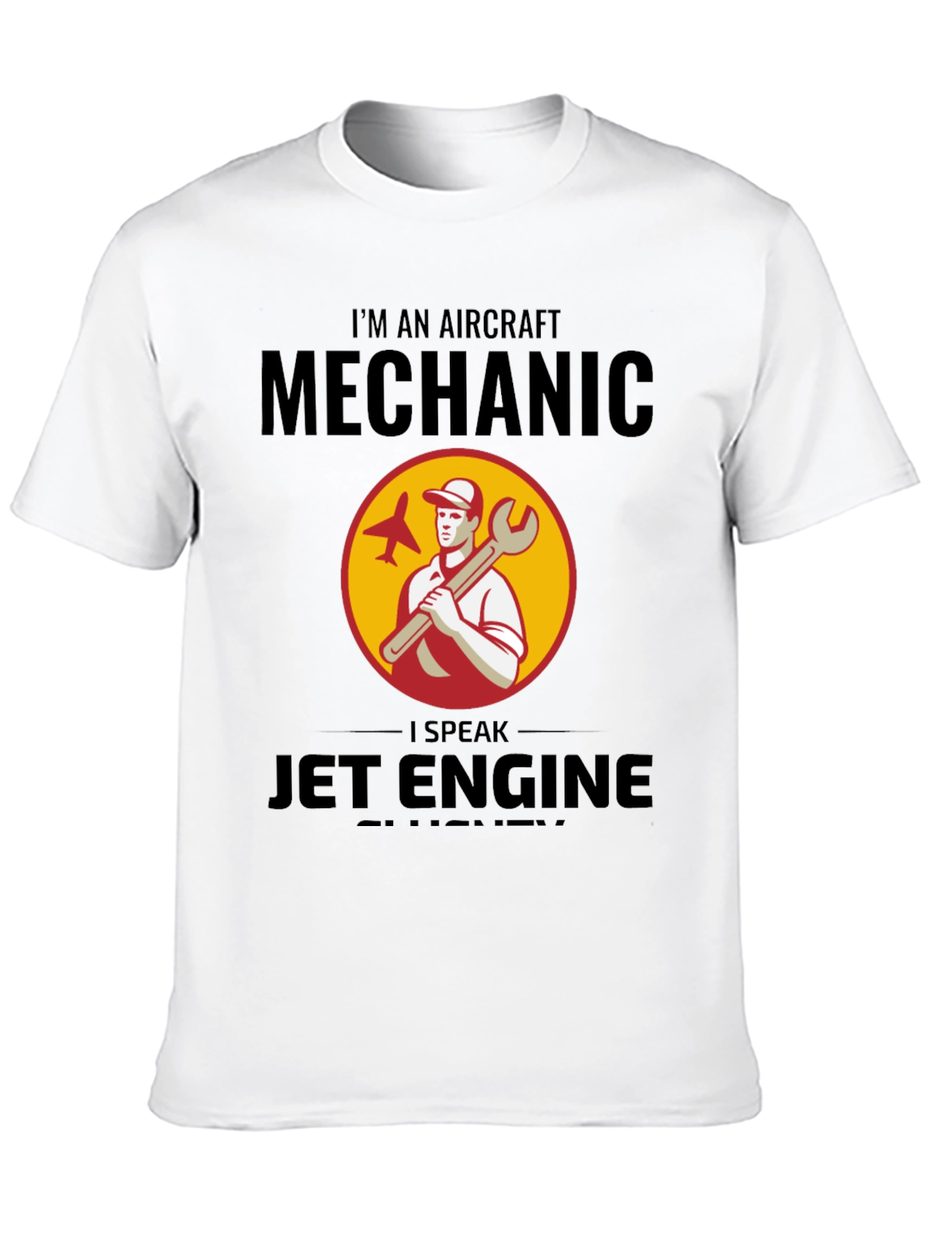 Aircraft Mechanic Jet Engine T-Shirt