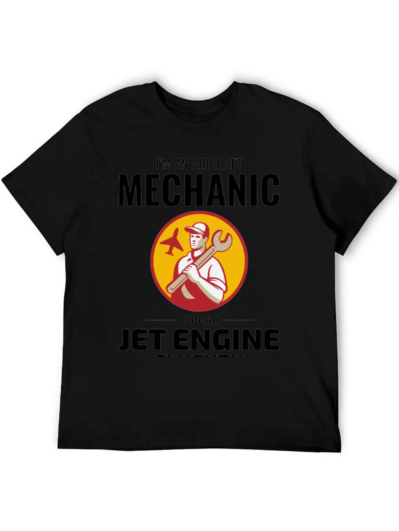 Aircraft Mechanic Jet Engine T-Shirt