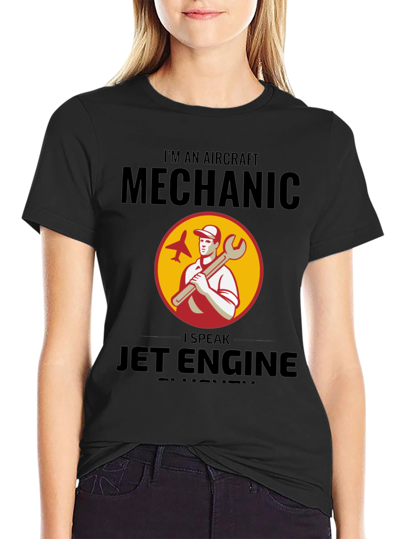 Aircraft Mechanic Jet Engine T-Shirt