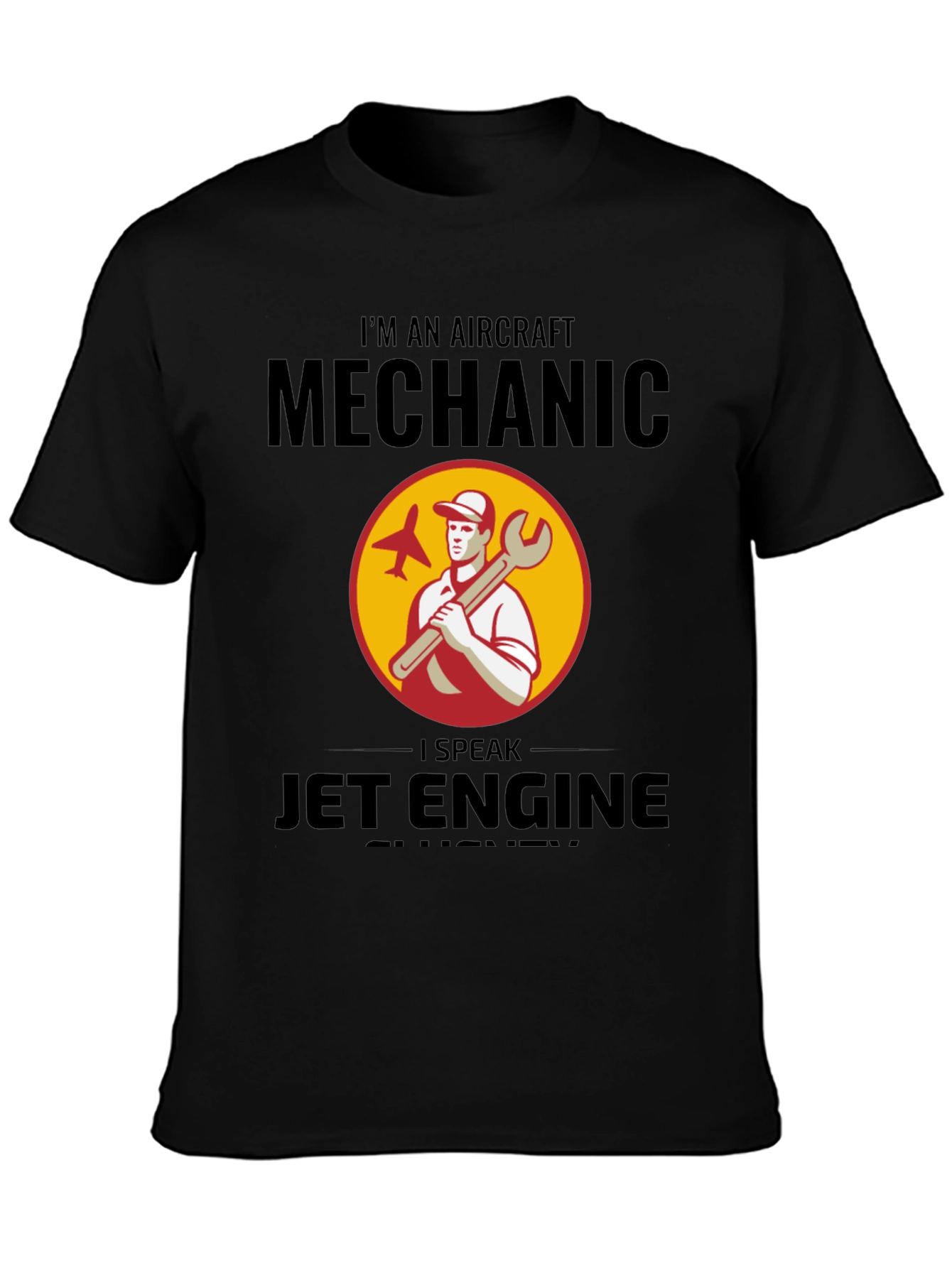 Aircraft Mechanic Jet Engine T-Shirt