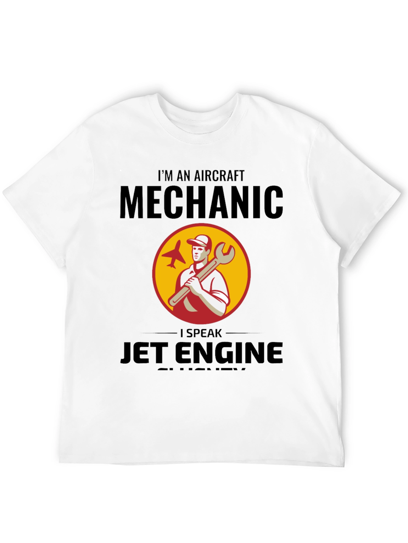 Aircraft Mechanic Jet Engine T-Shirt
